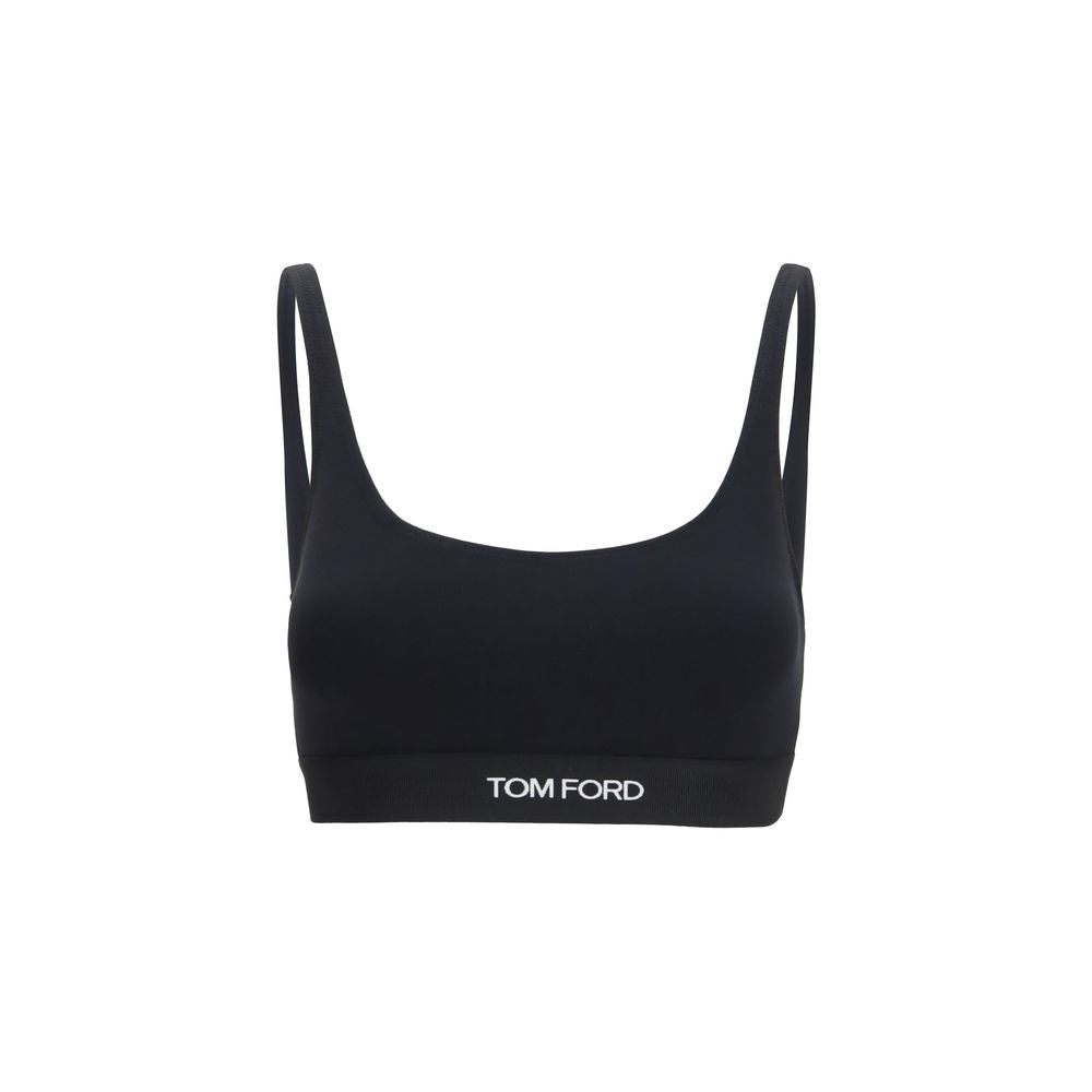 Black Modal Sport Bra