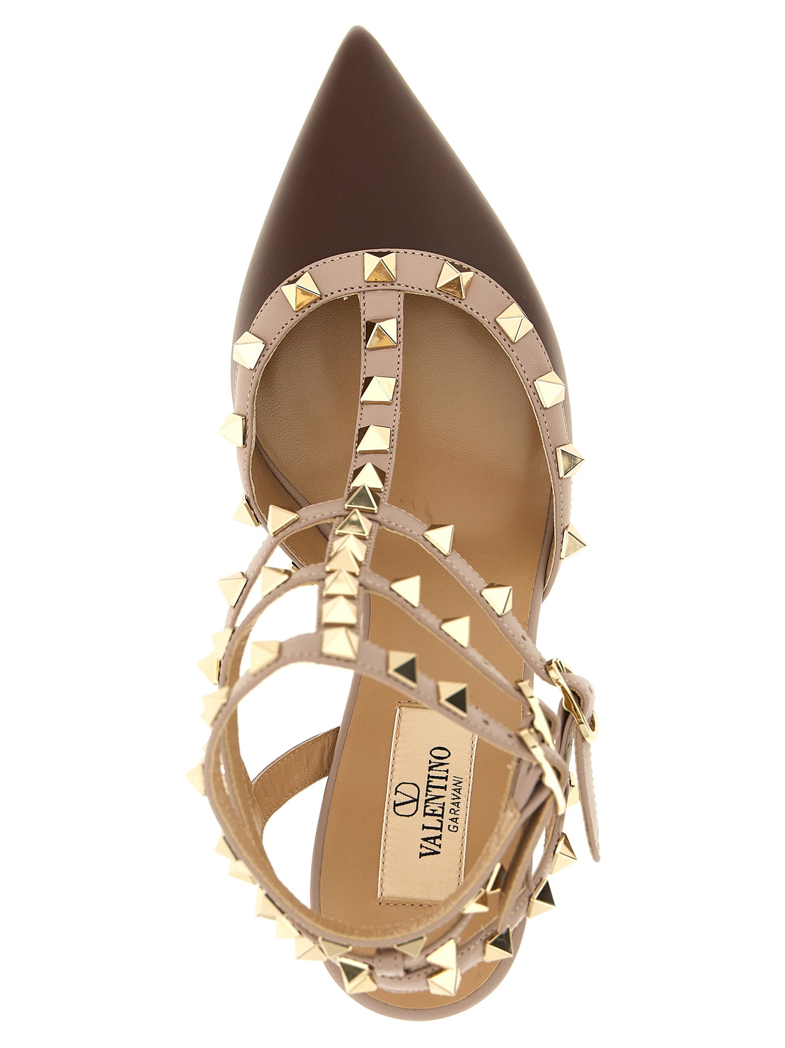 Multicolor Lamb Leather Mid Heel Pumps