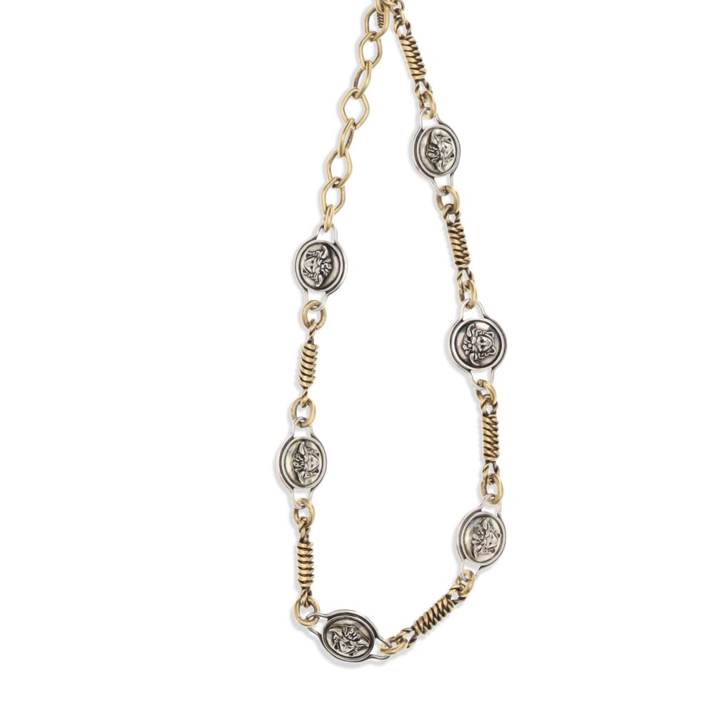 Silver Brass Necklace
