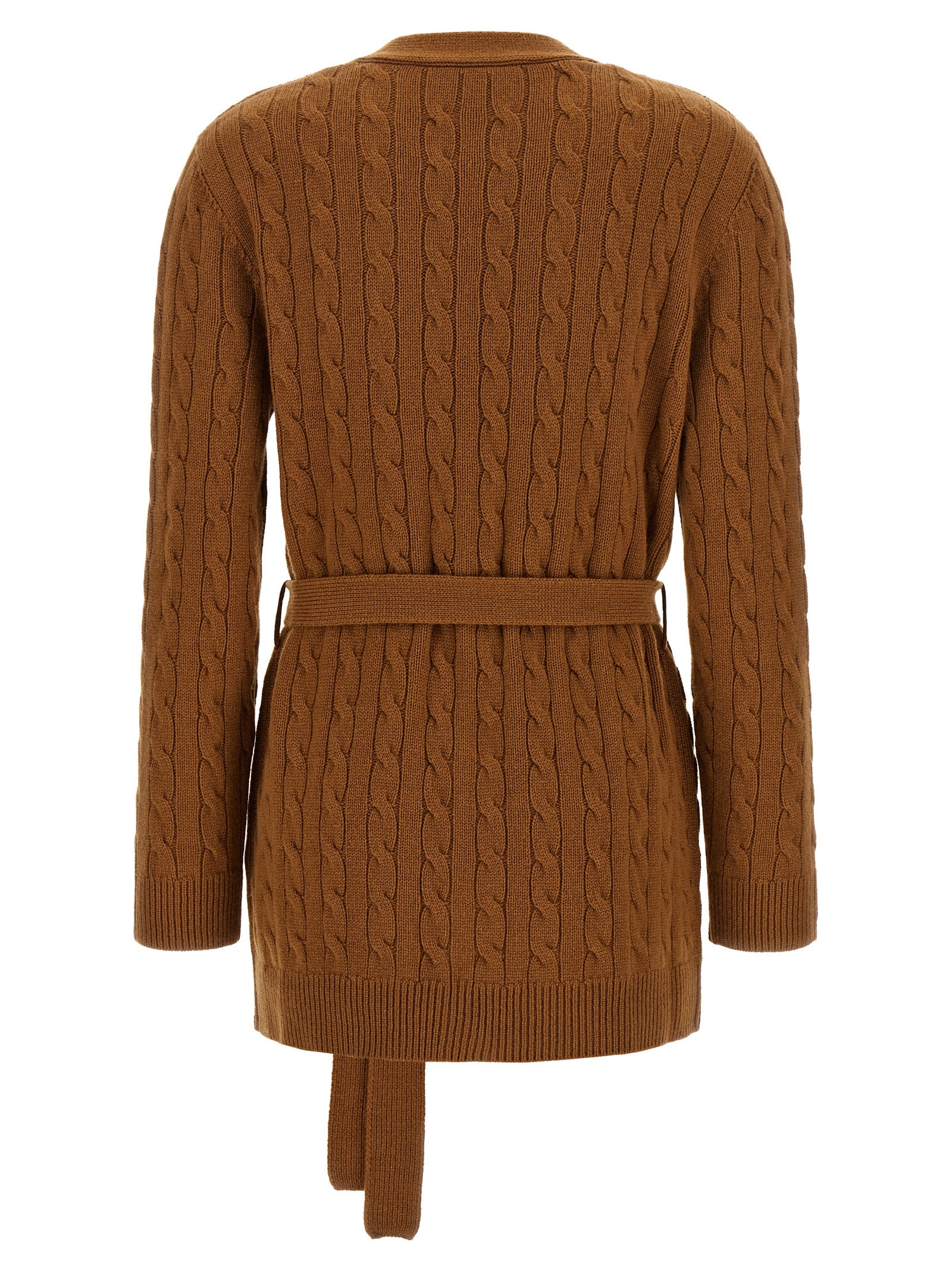 Brown Cashmere Cardigan