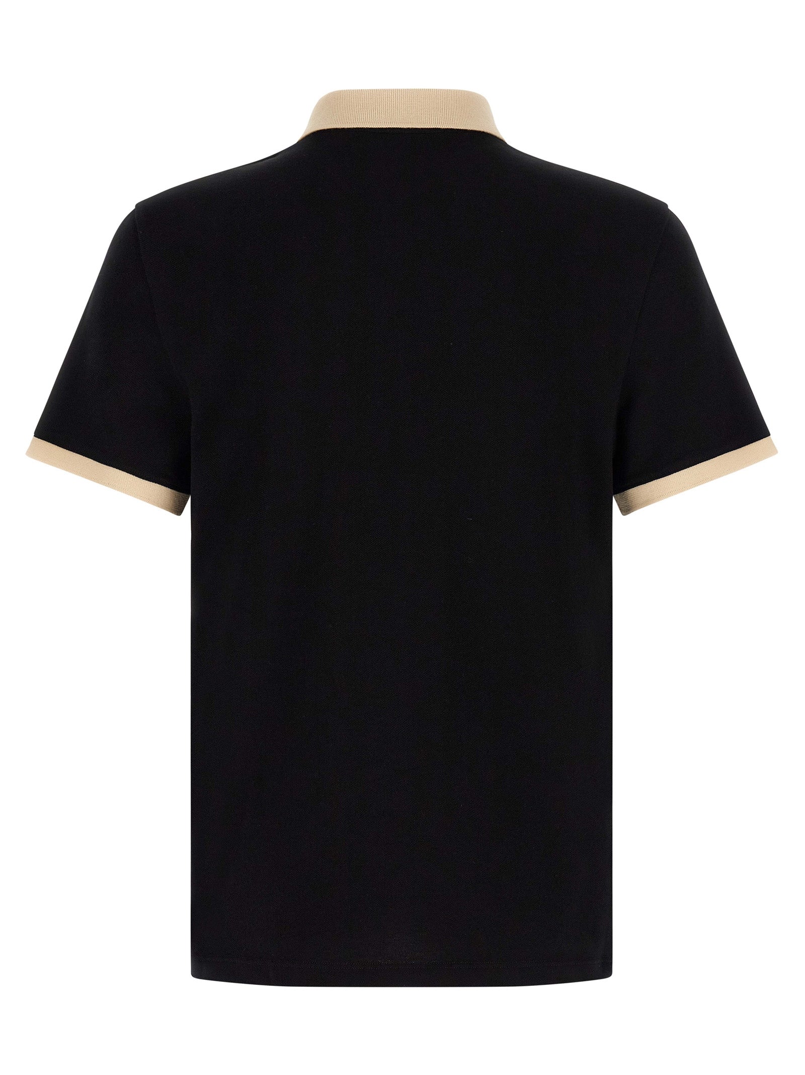 Bicolor Cotton Polo Shirt