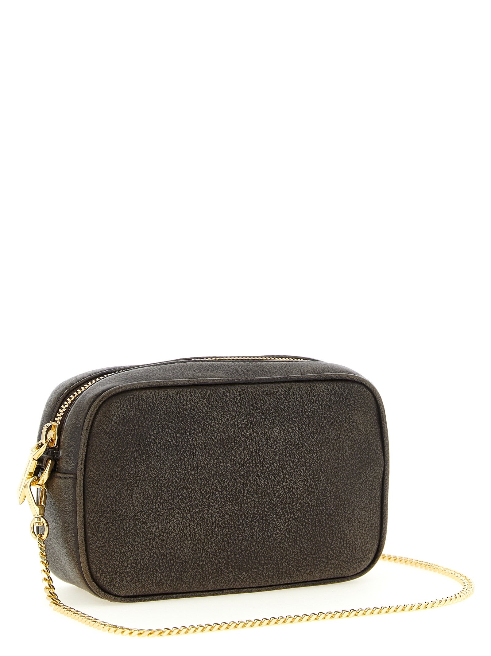 Brown Cowhide Clutch Bag