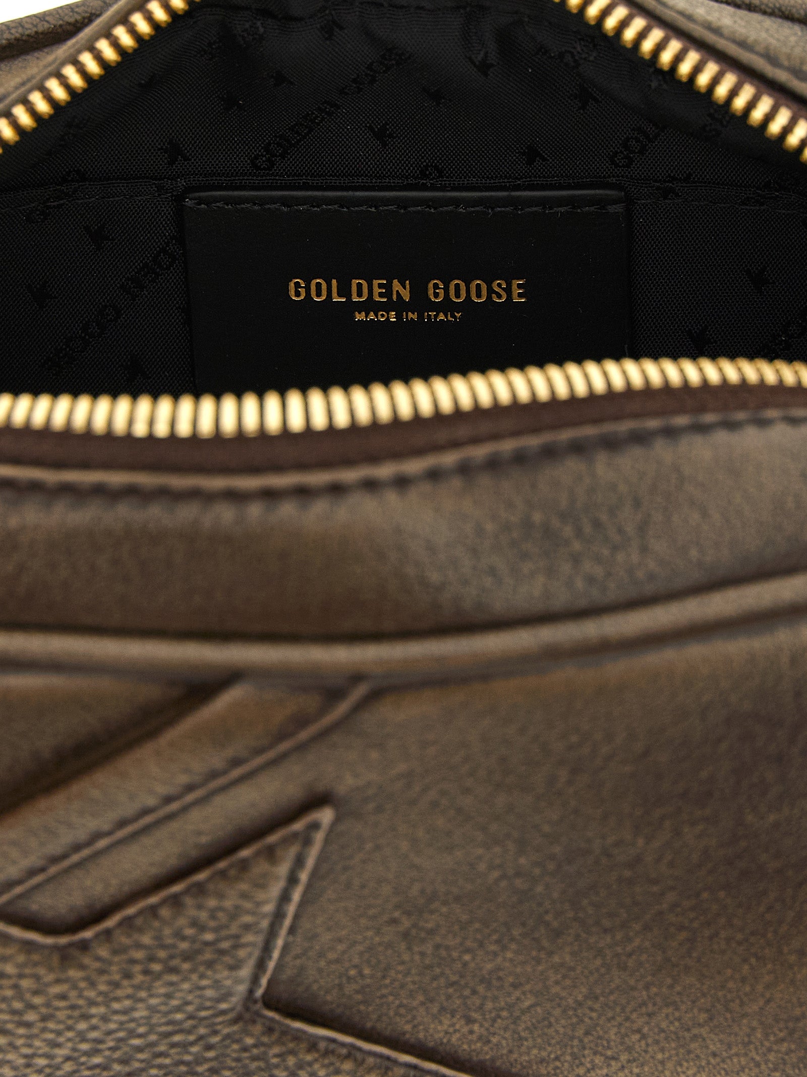 Brown Cowhide Clutch Bag
