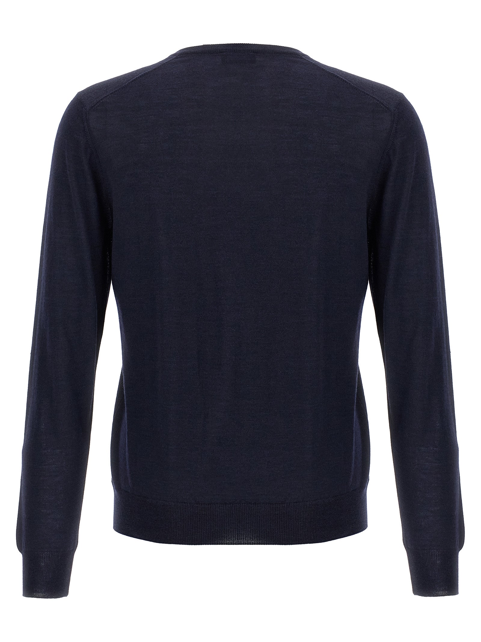 Blue Wool Cardigan