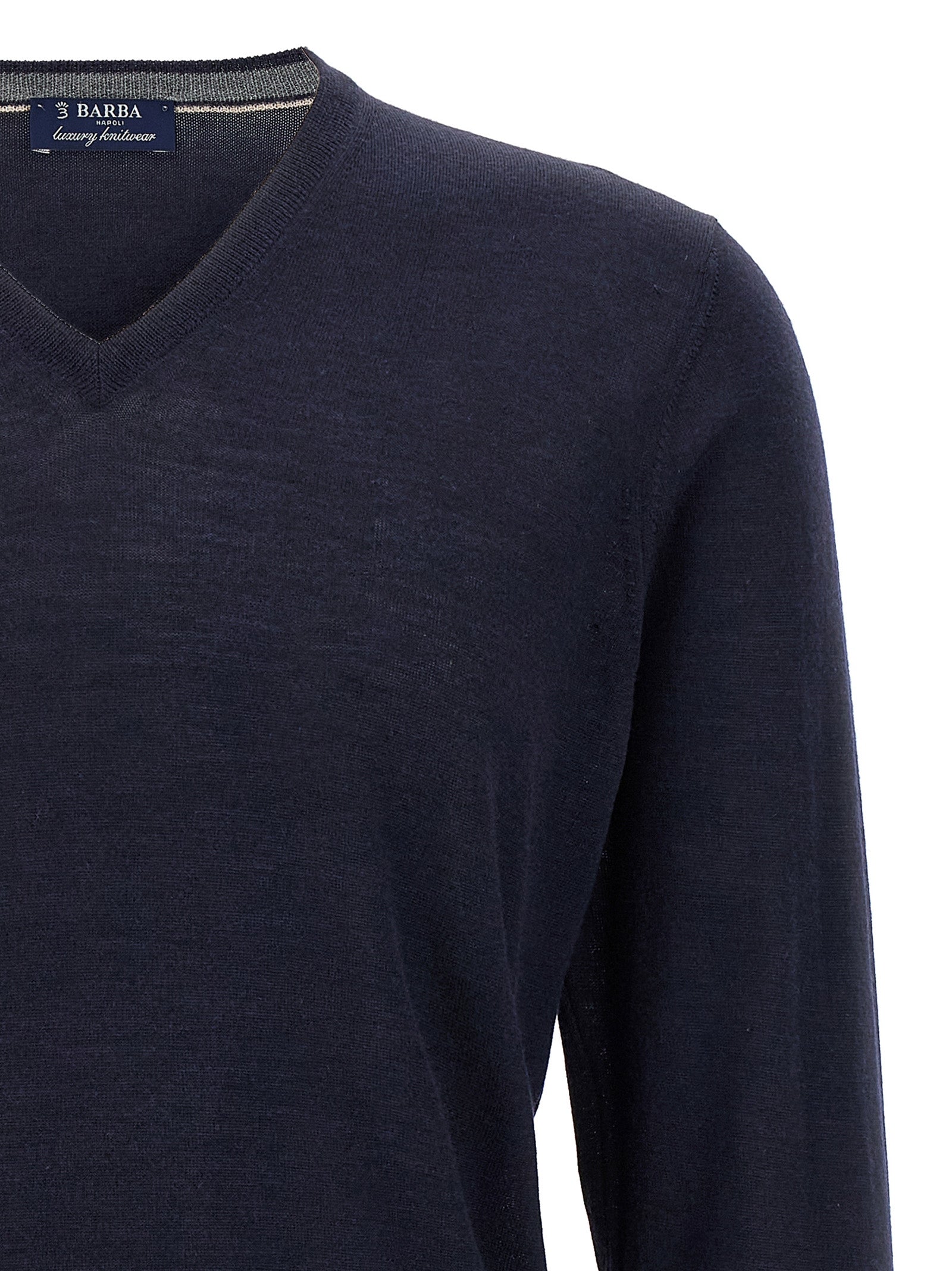 Blue Wool Cardigan
