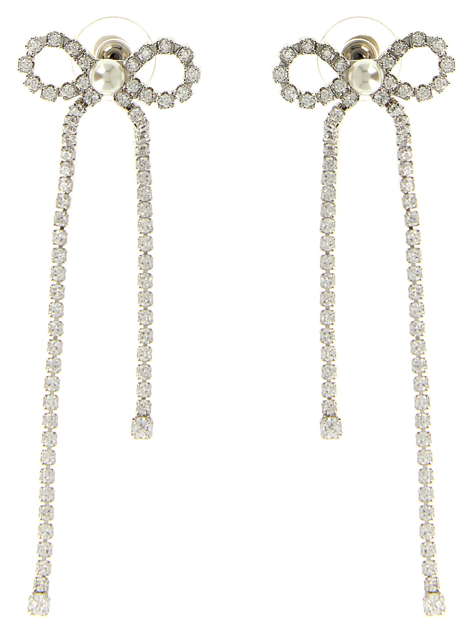 Silver Copper Earrings