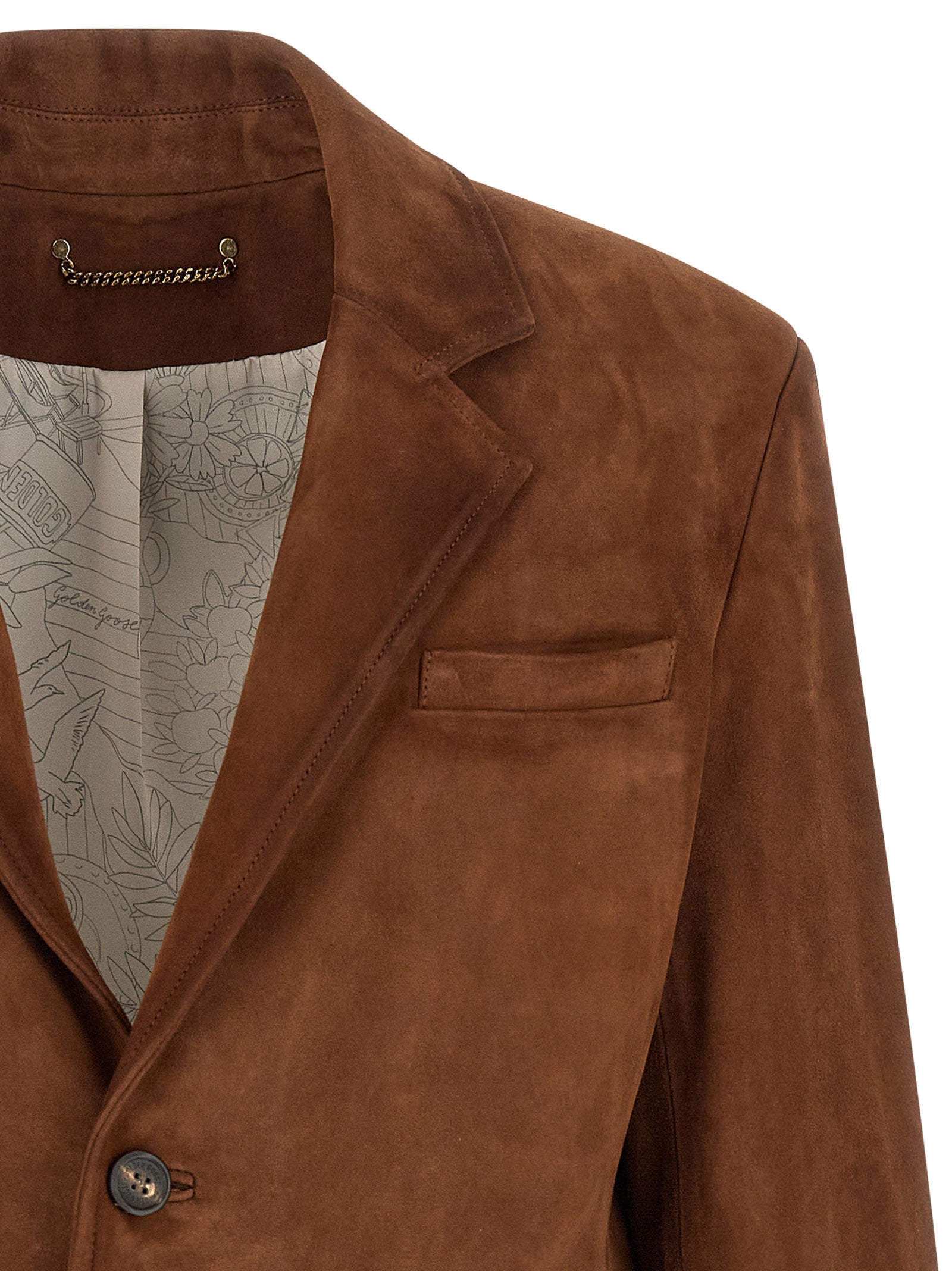 Brown Lamb Leather Leather Jacket