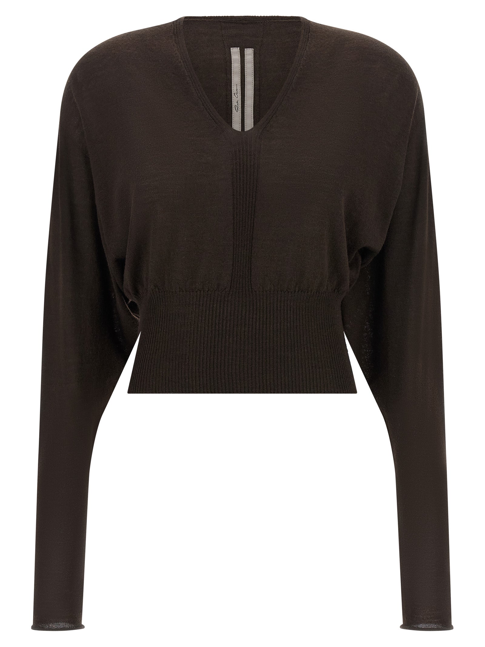 Brown Virgin Wool Shirt