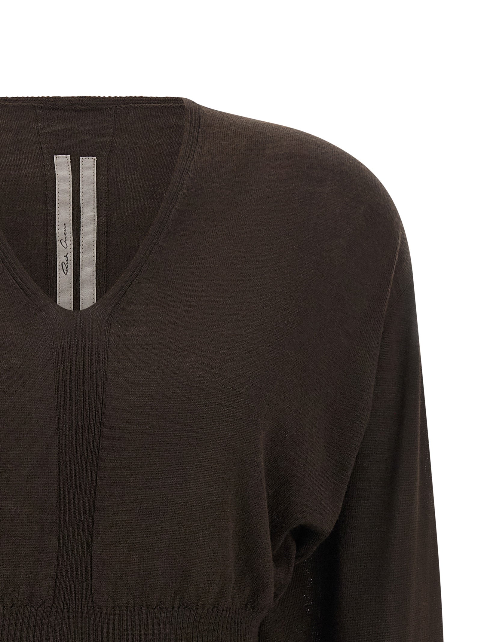 Brown Virgin Wool Shirt