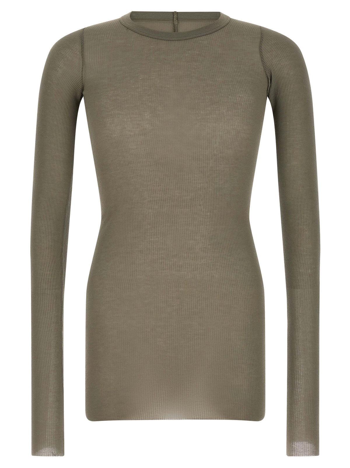 Gray Viscose T-Shirt