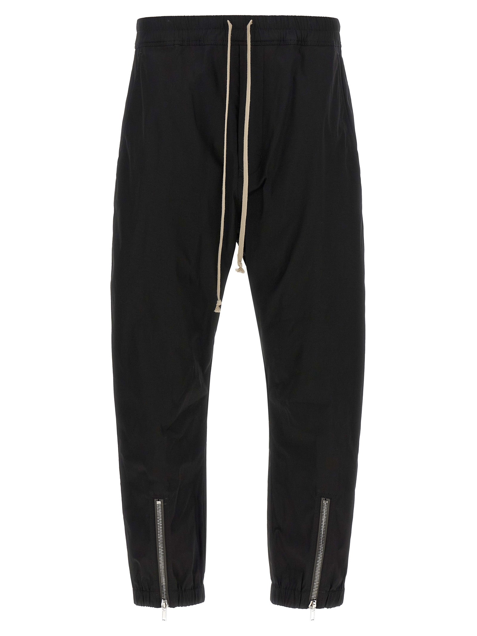 Black Cotton Joggers (Workout Pants)