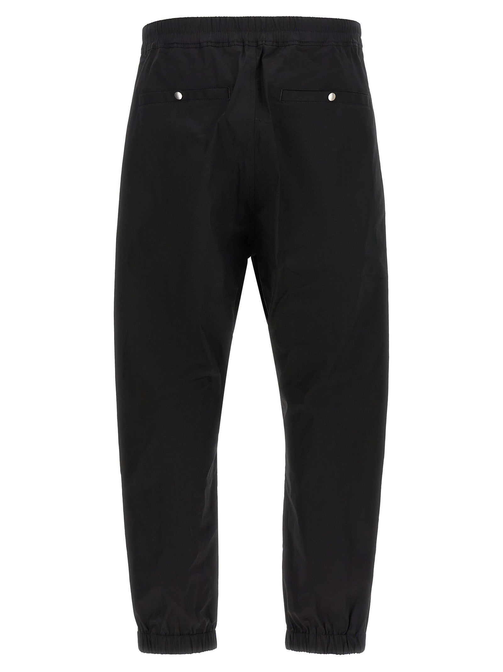Black Cotton Joggers (Workout Pants)