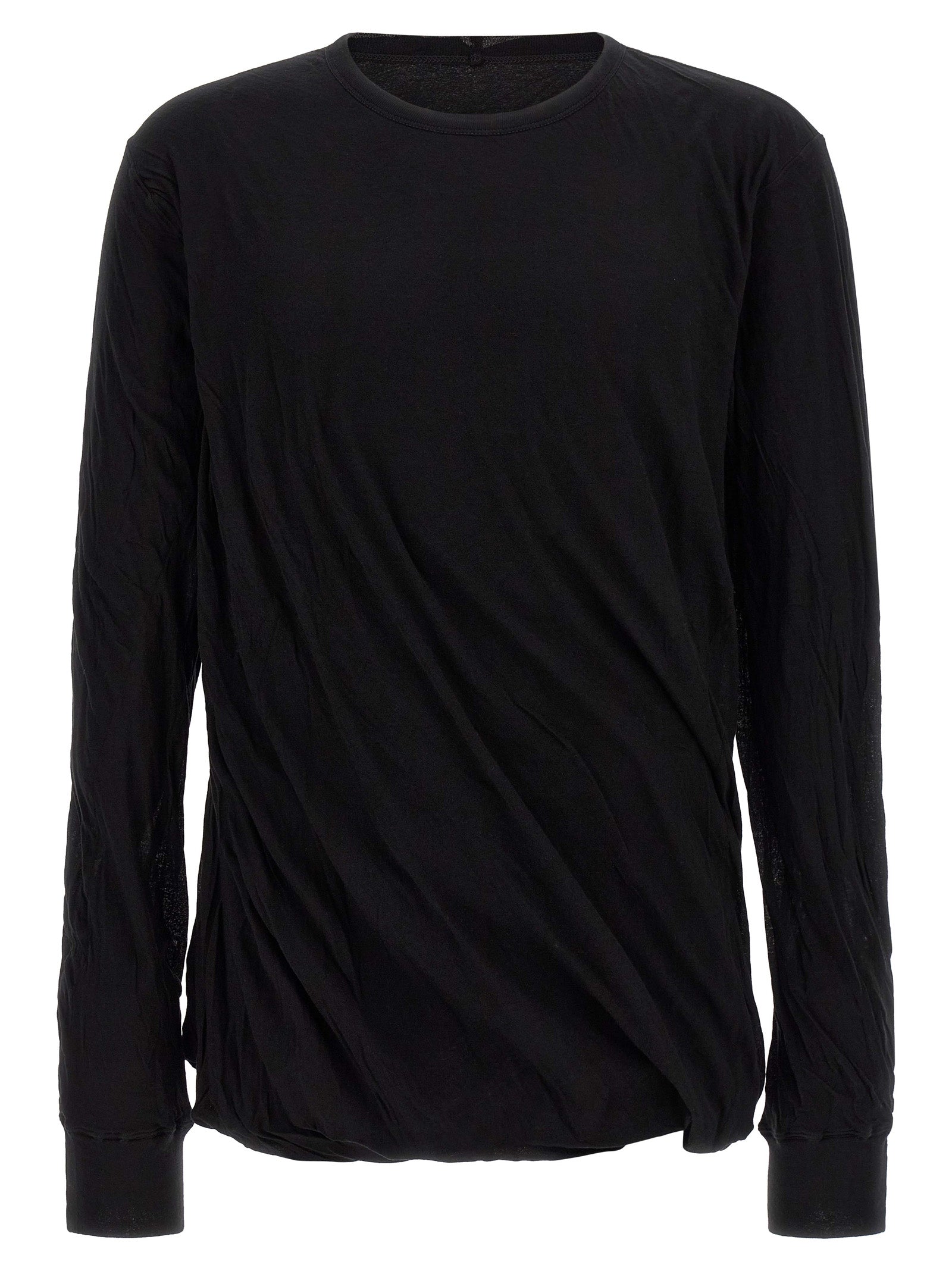 Black Cotton T-Shirt