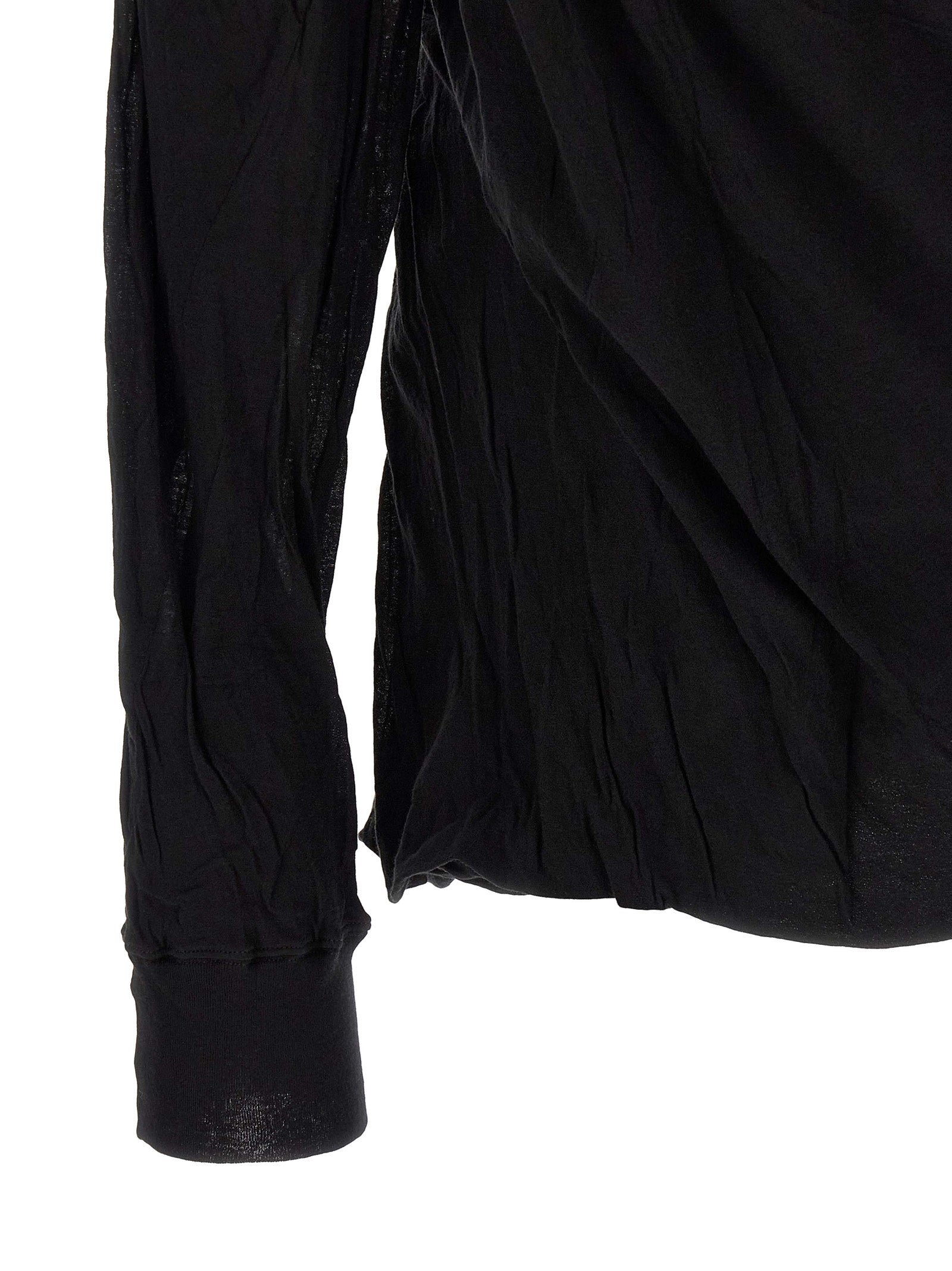 Black Cotton T-Shirt
