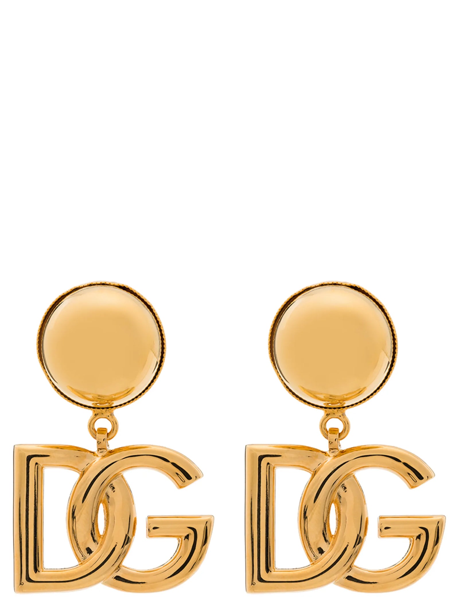 Gold Brass Earrings