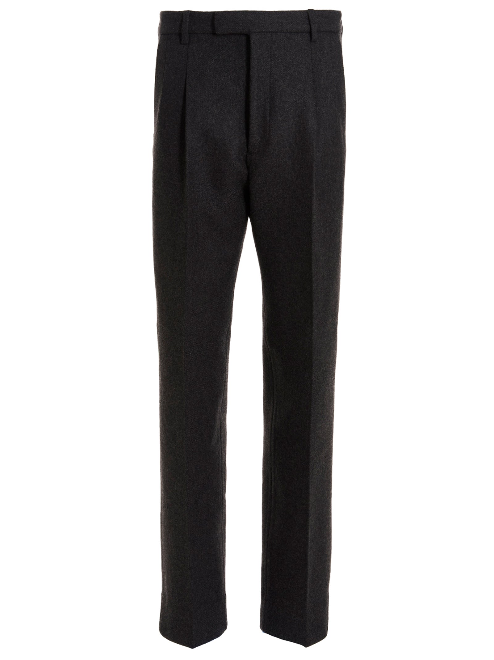 Gray Wool Dress Pants