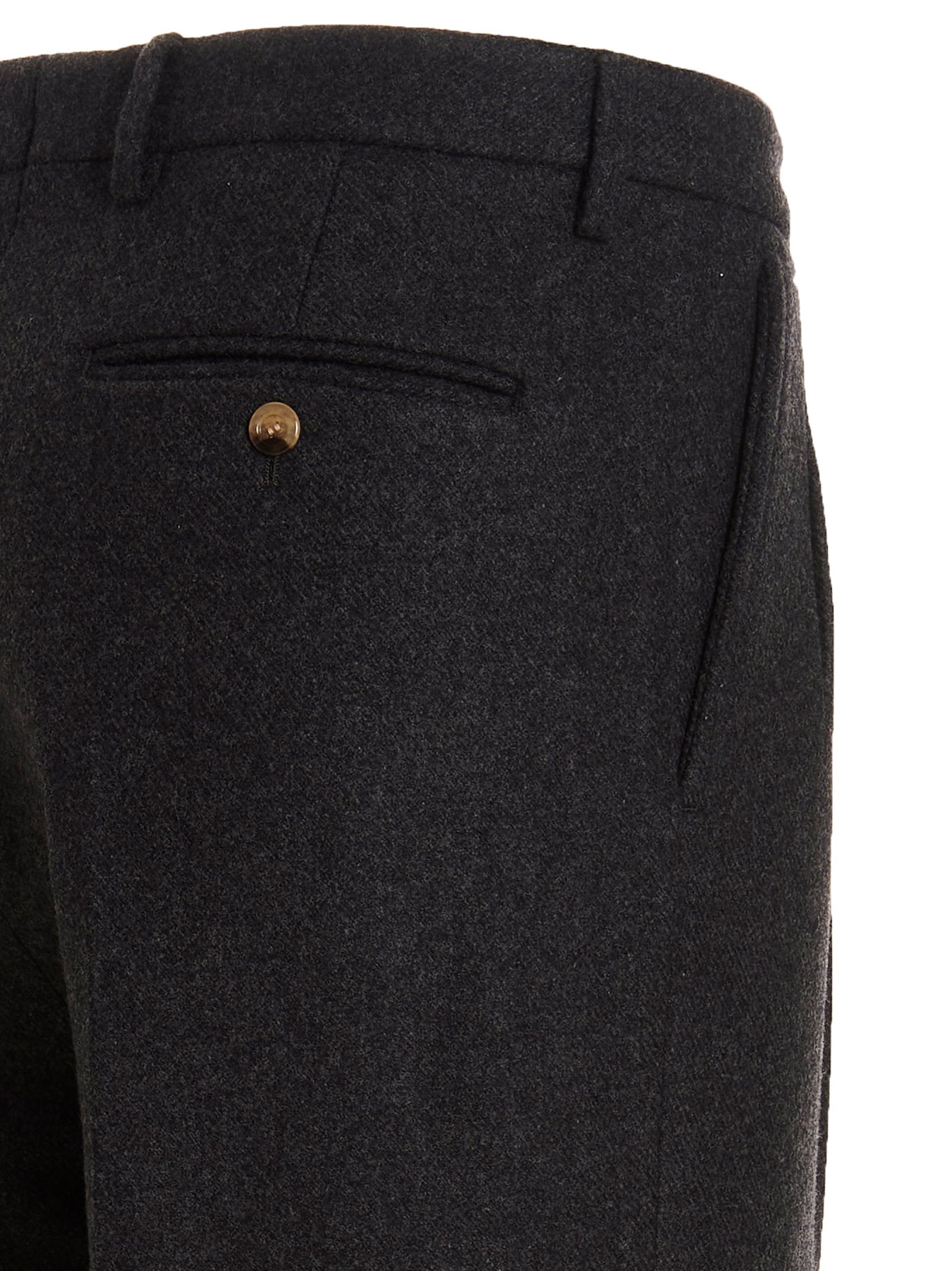 Gray Wool Dress Pants