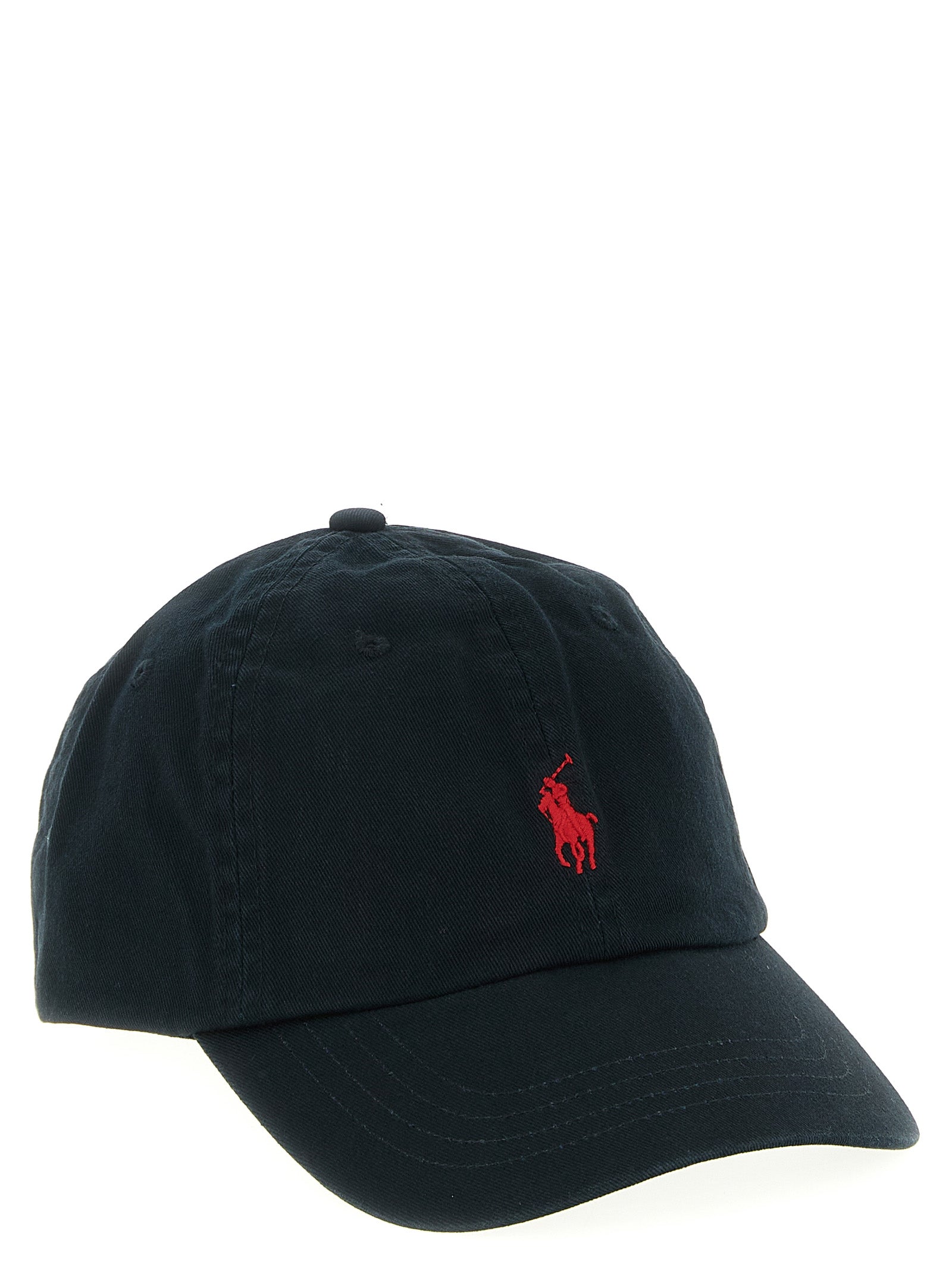 Black Cotton Cap (Baseball Hat)