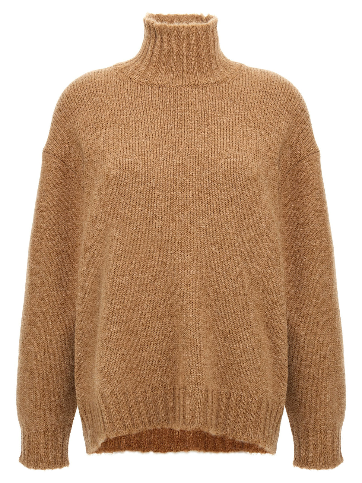 Beige Wool Cardigan