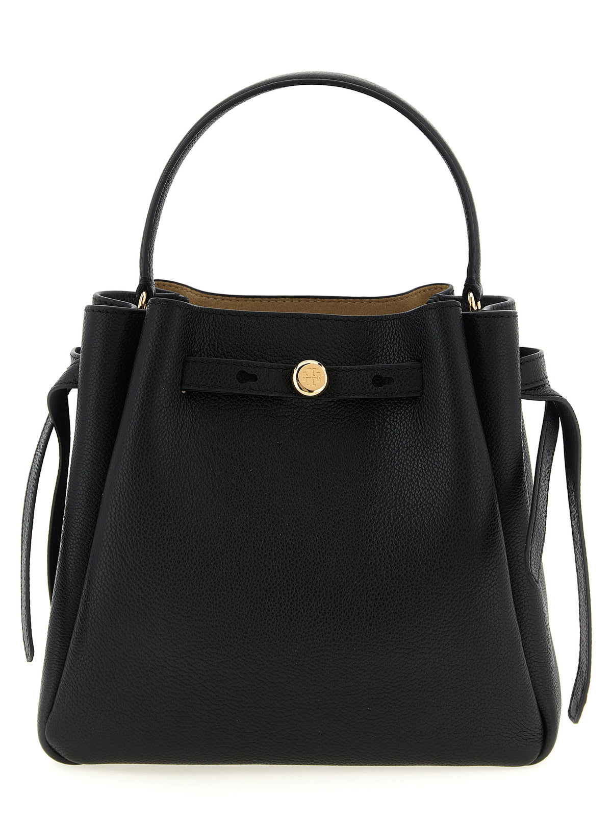 Black Cowhide Handbag