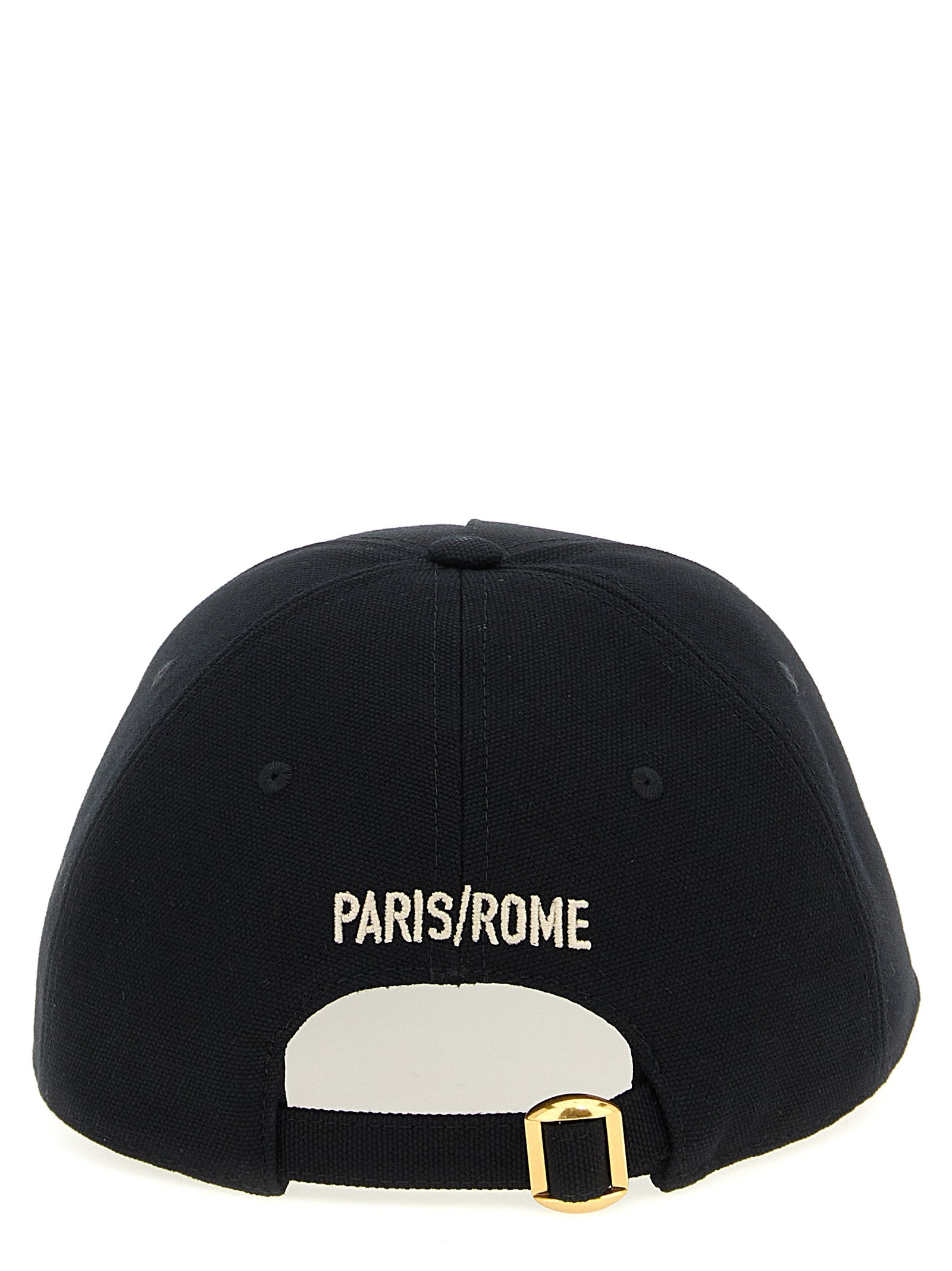 Black Cotton Cap (Baseball Hat)