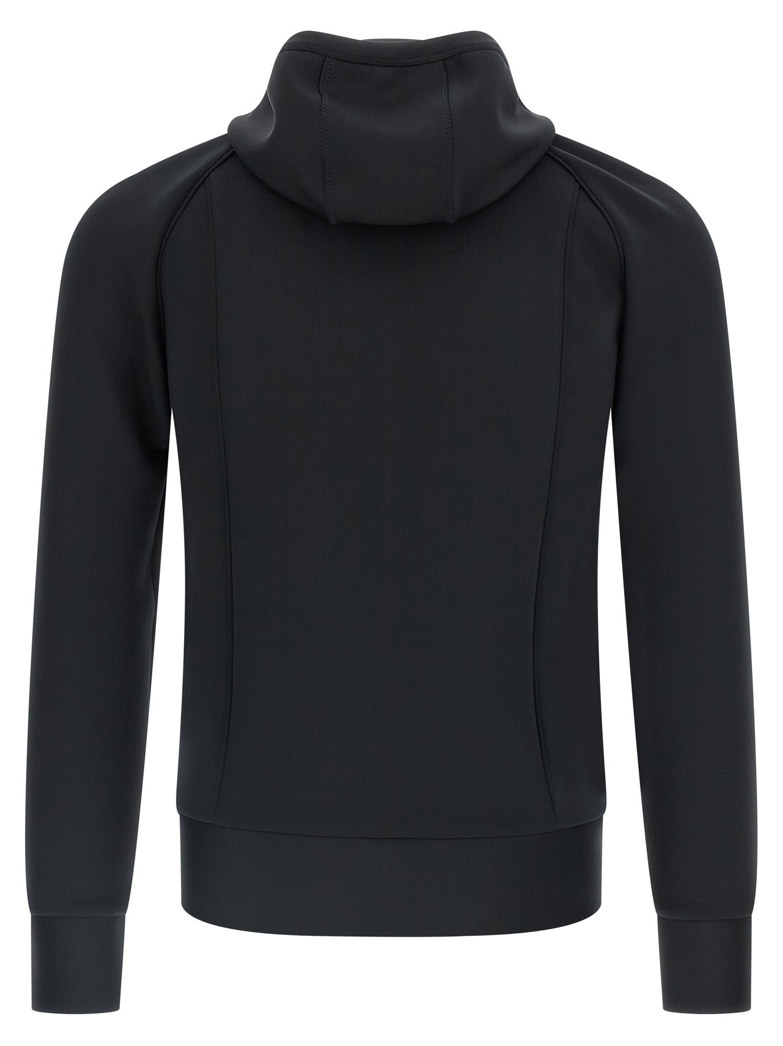 Black Polyester Sweatshirt