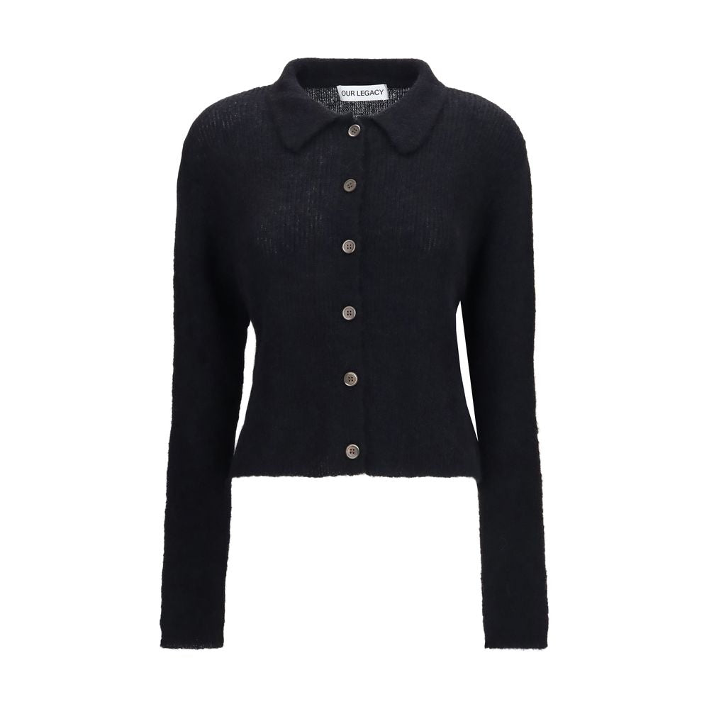 Black Alpaca Vicugna Pacos Polo Shirt