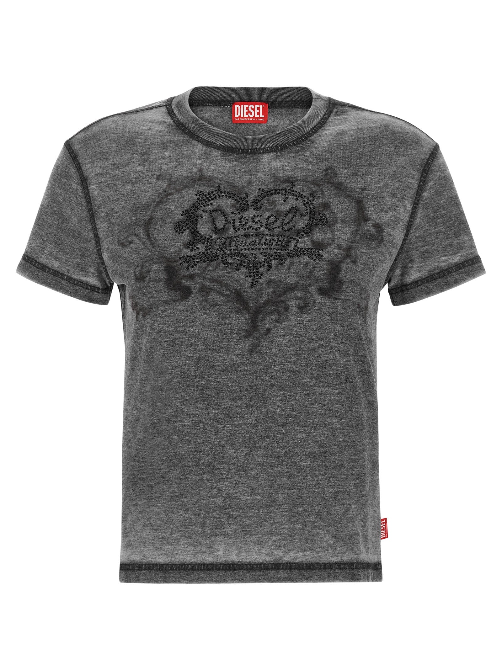 Gray Polyester T-Shirt