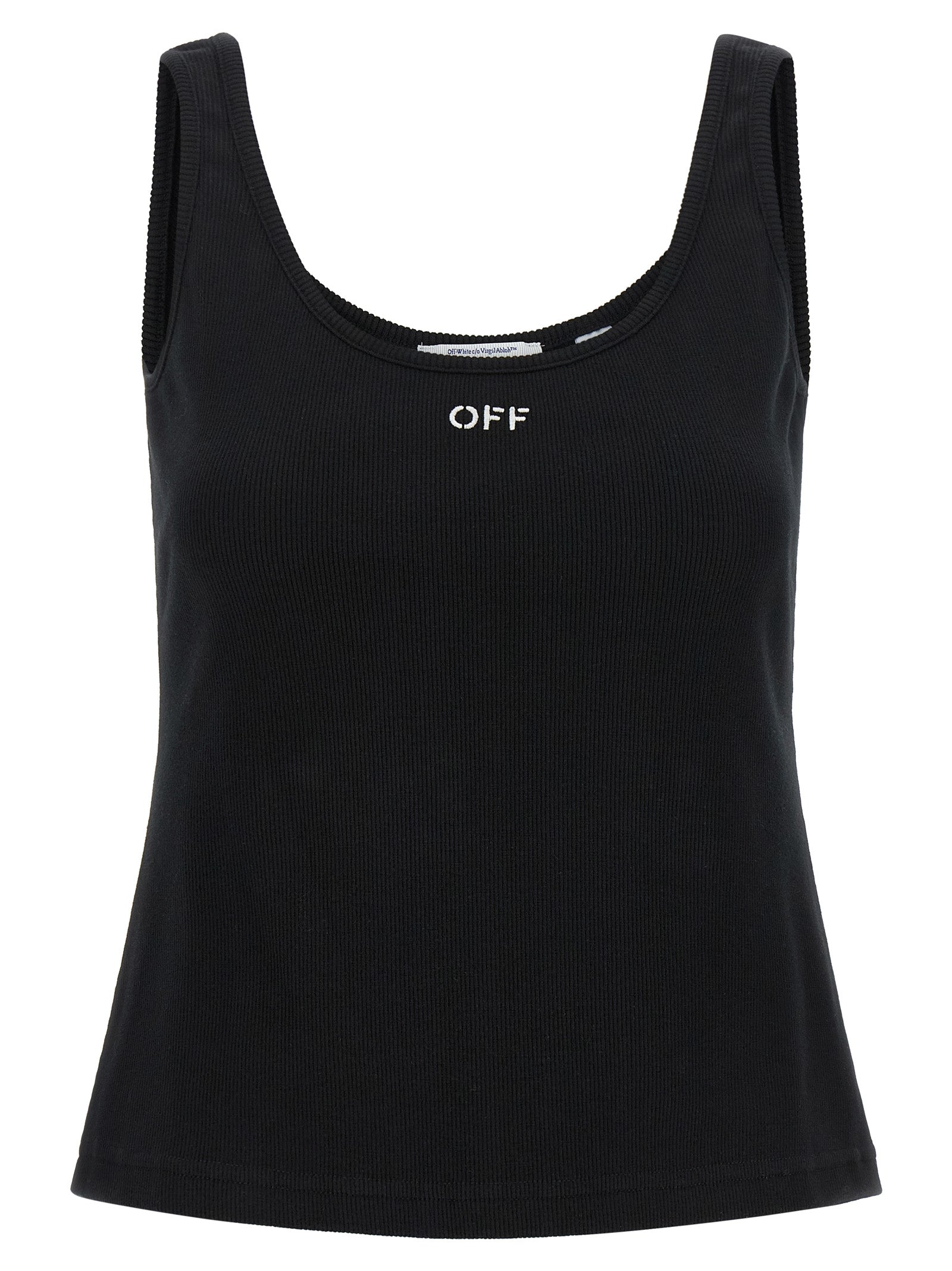 Black Cotton Tank Tops