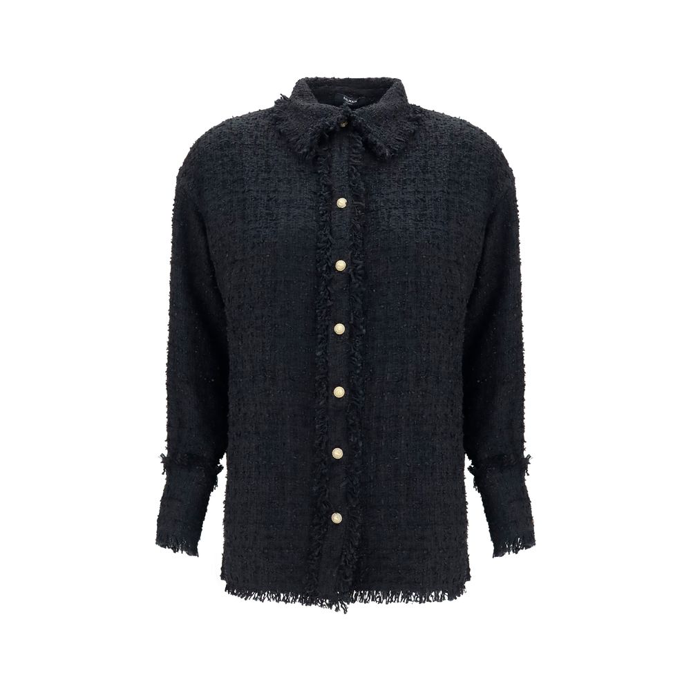 Black Polyamide Shirt
