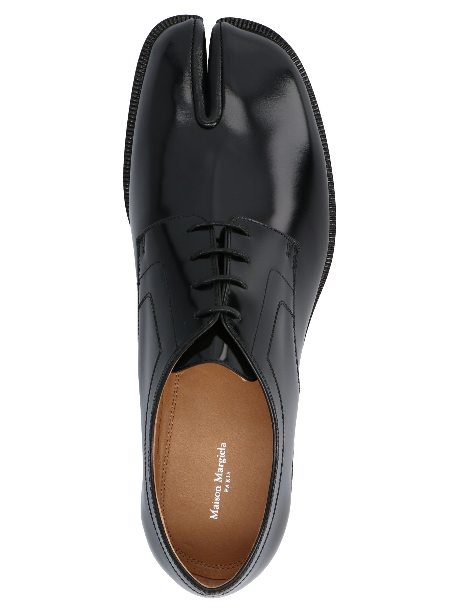 Black Calfskin Oxfords And Derbies