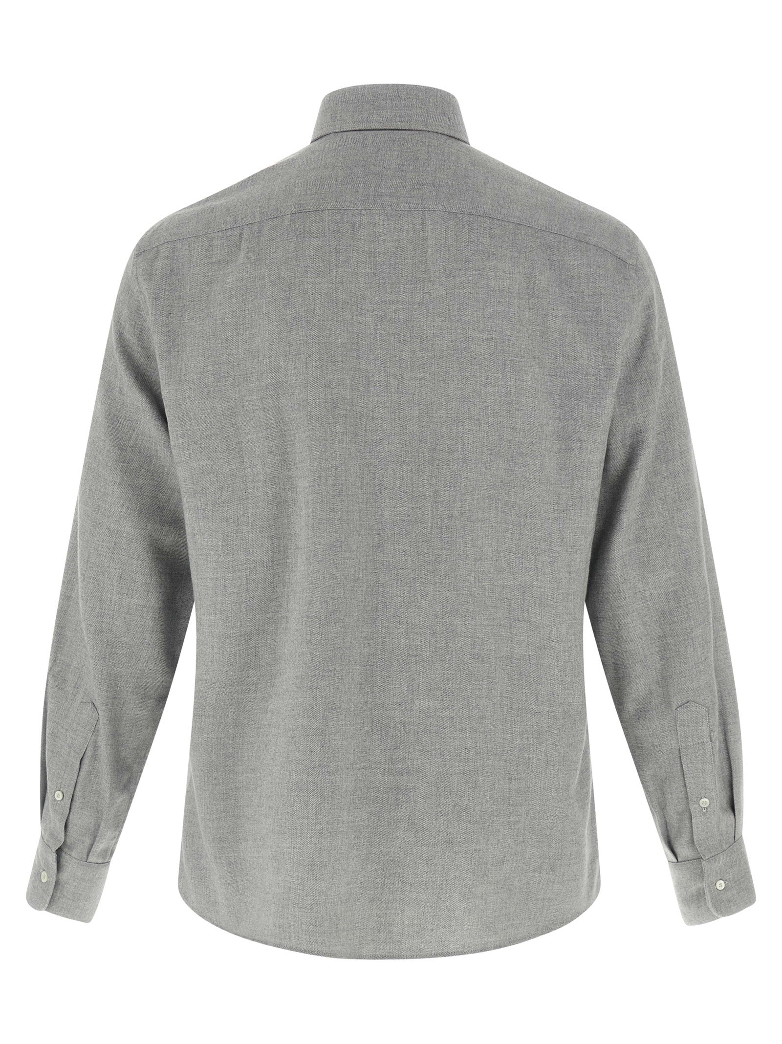 Gray Cotton Blouse
