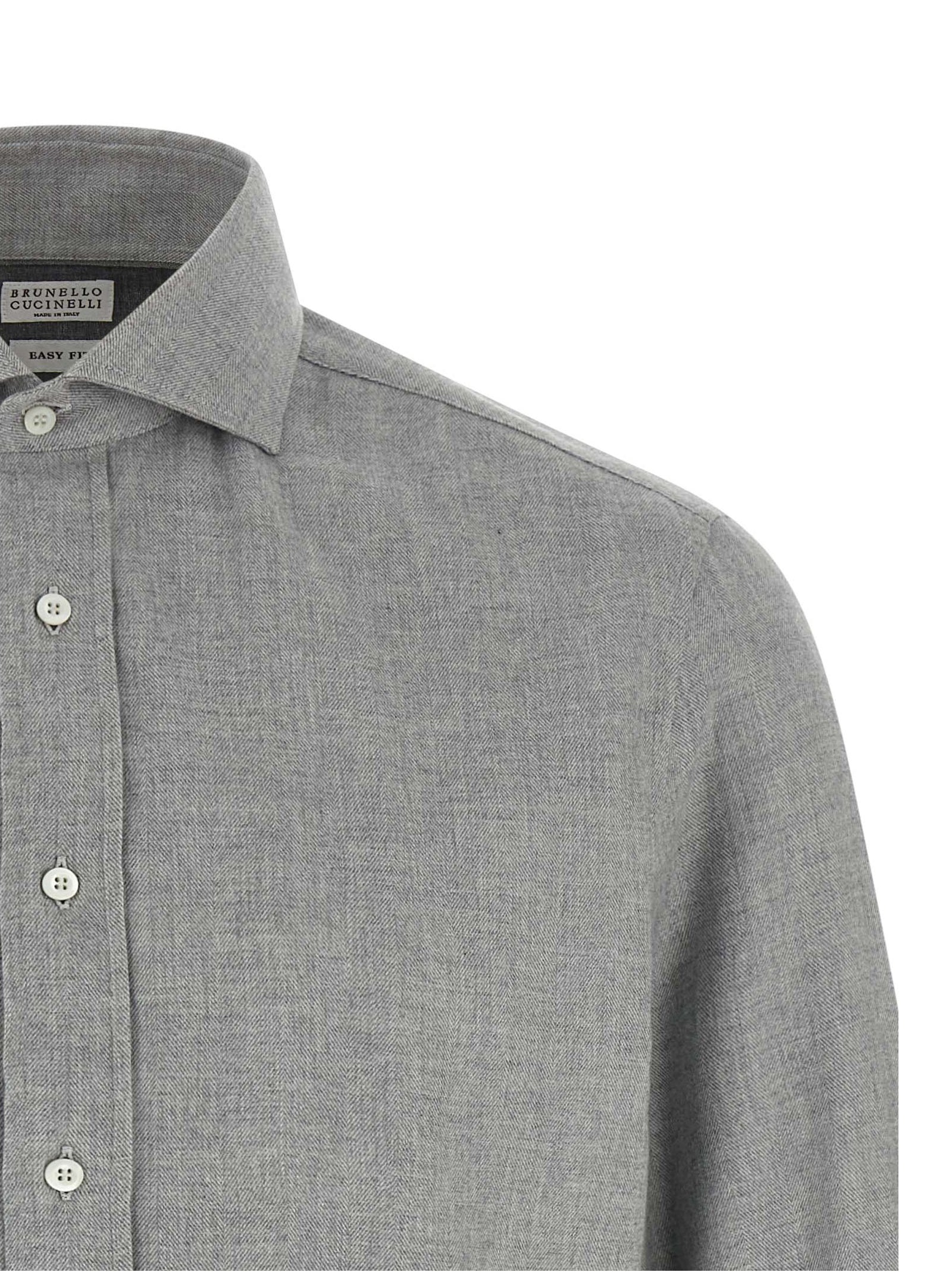 Gray Cotton Blouse