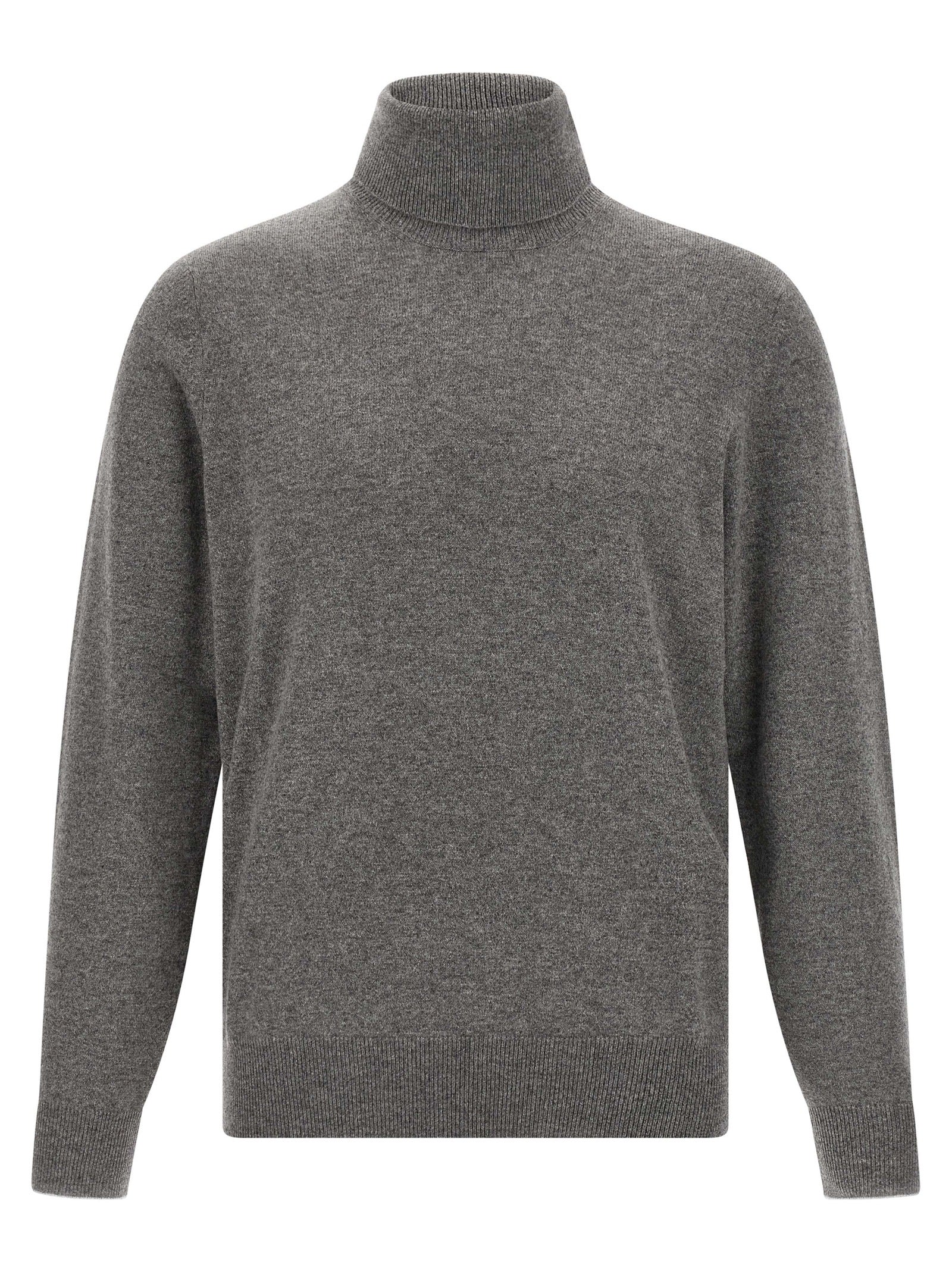 Gray Cashmere Cardigan
