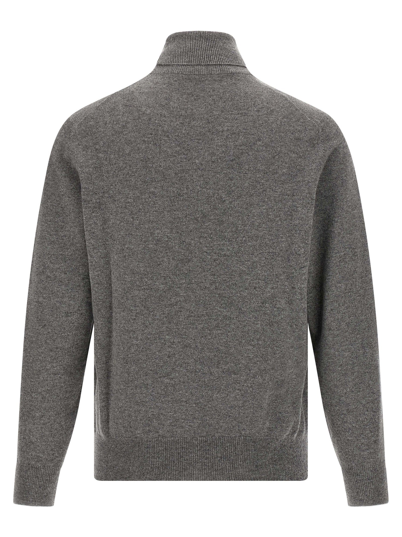 Gray Cashmere Cardigan