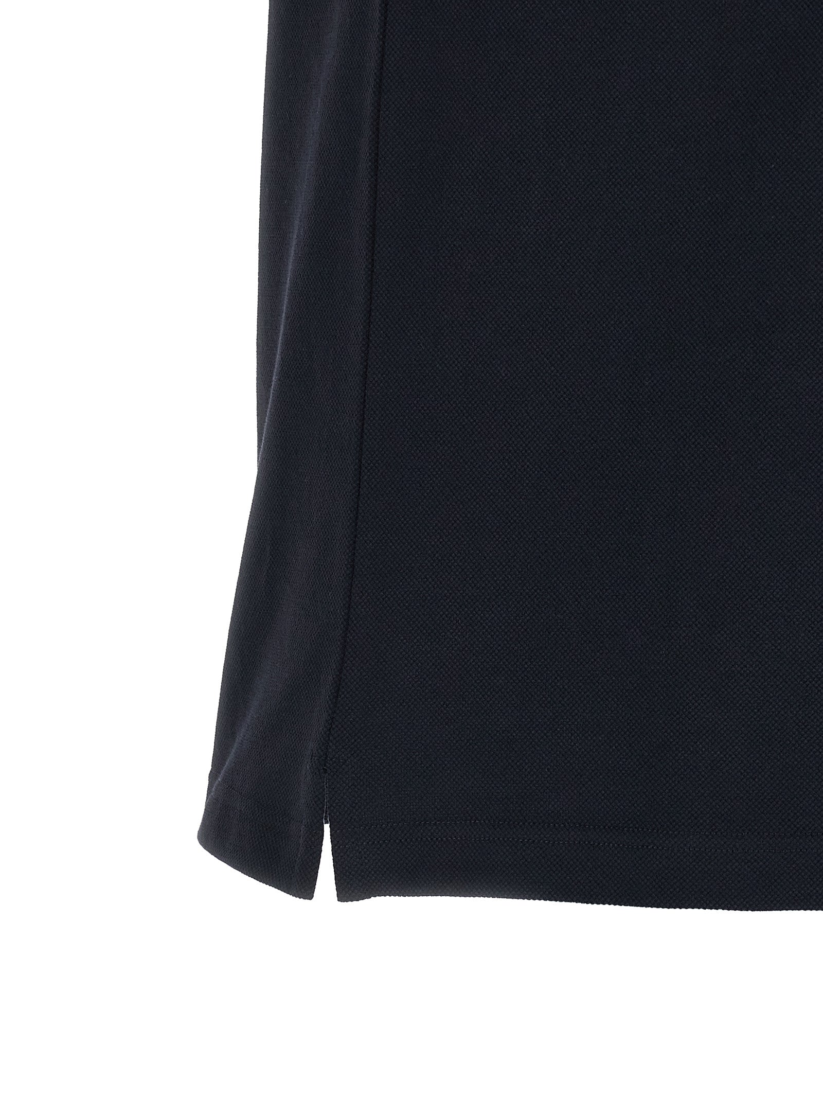 Blue Cotton Polo Shirt