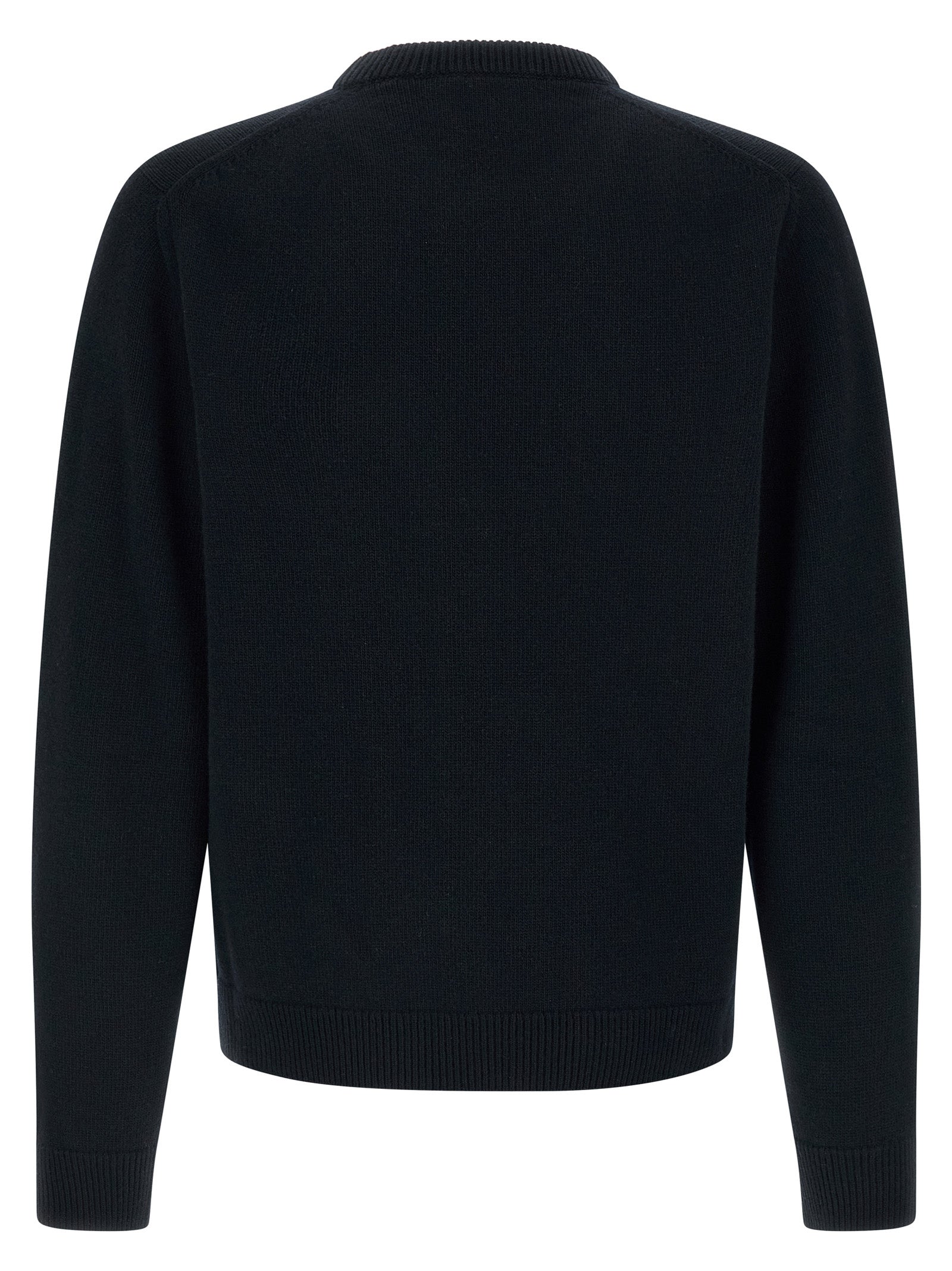 Blue Wool Cardigan