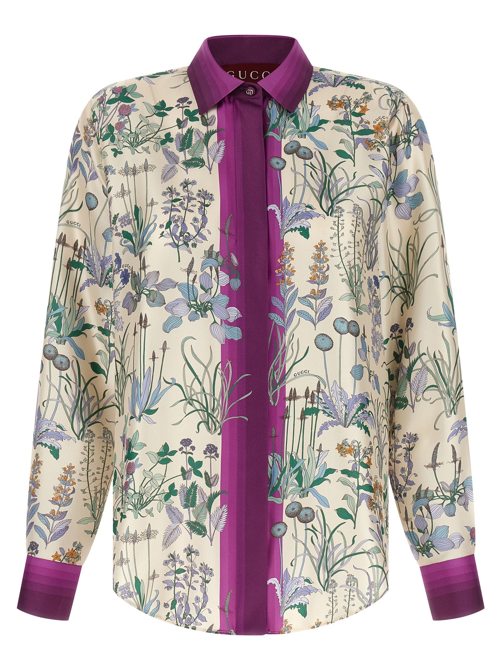 Multicolor Silk Blouse
