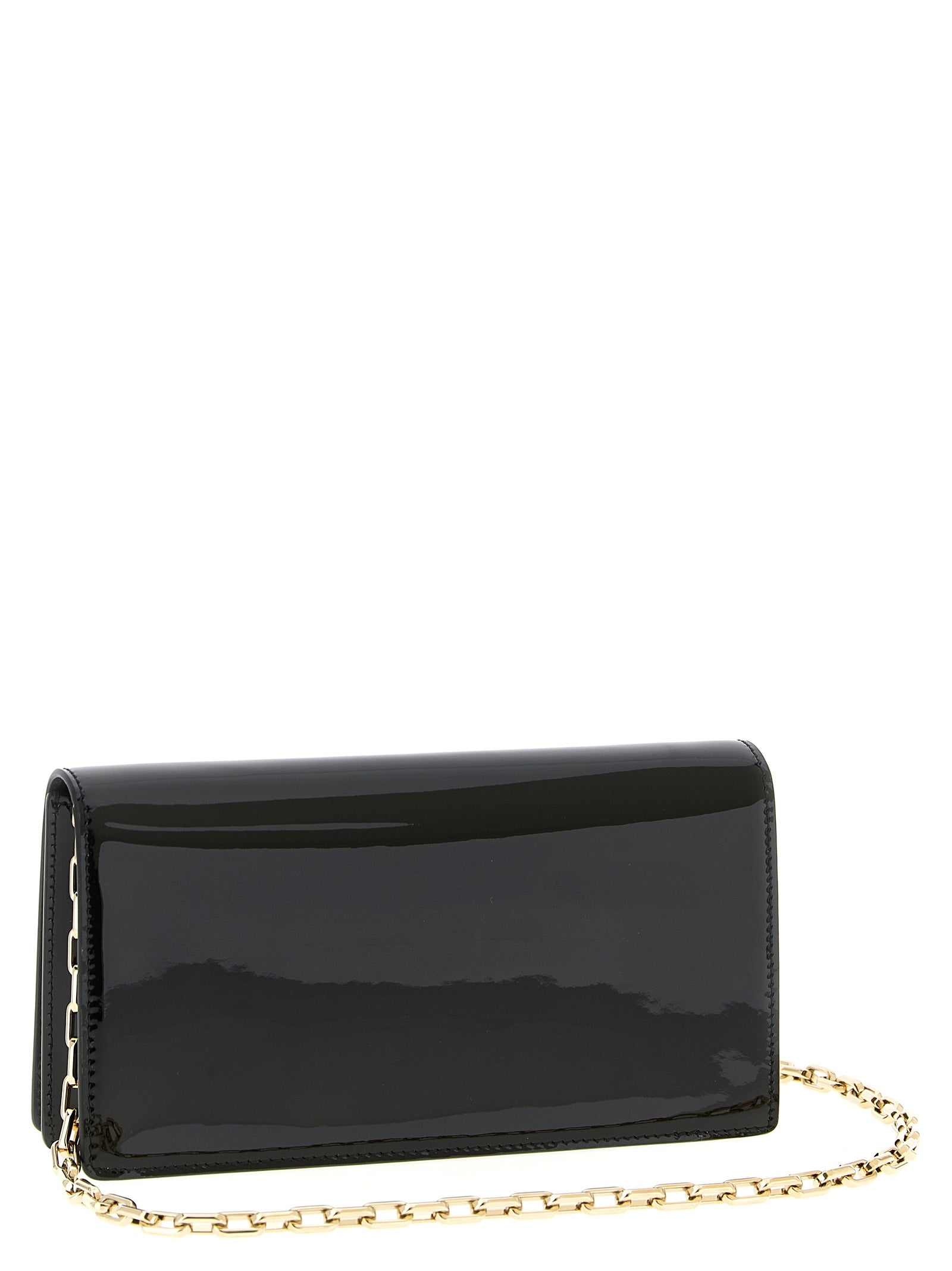 Black Calfskin Clutch Bag