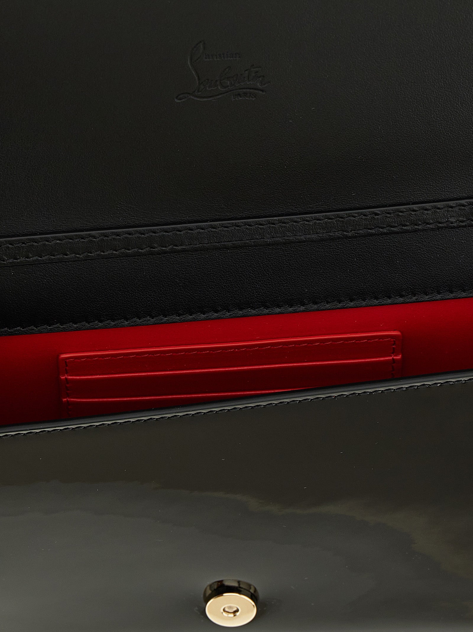 Black Calfskin Clutch Bag