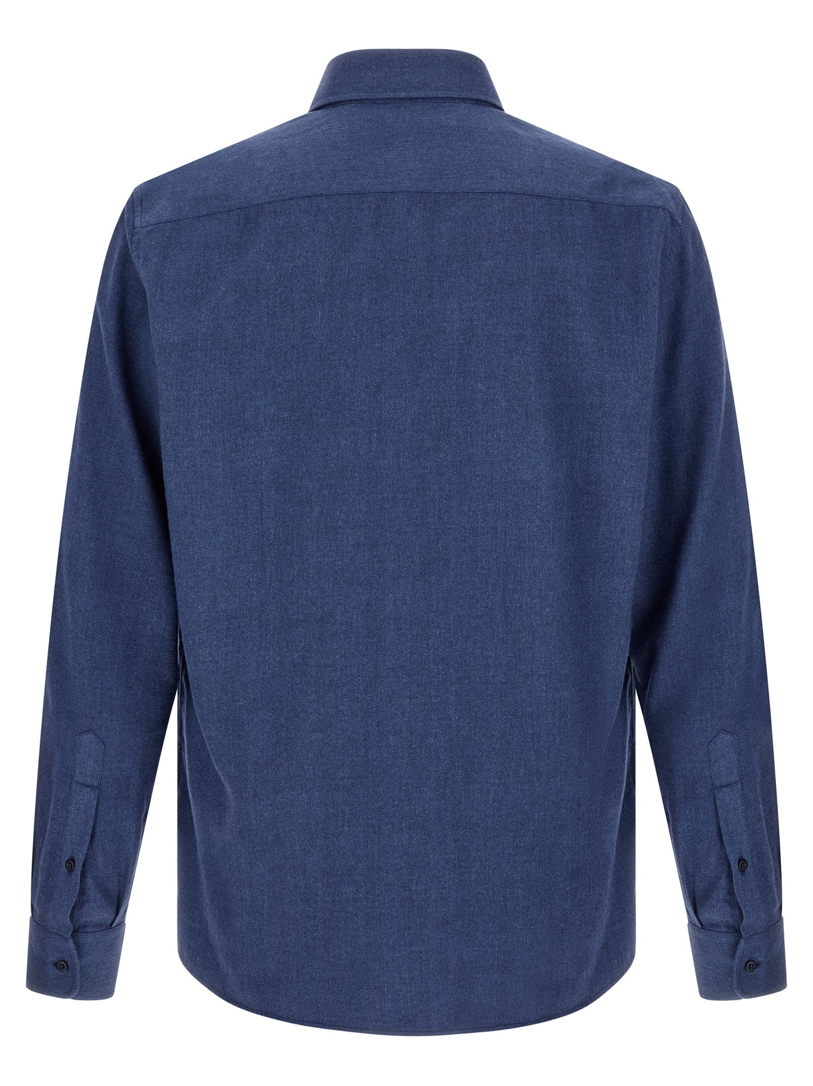 Blue Cotton Blouse