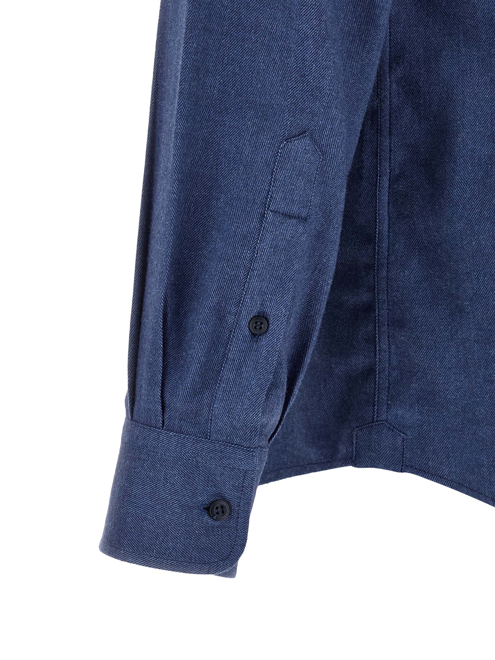 Blue Cotton Blouse