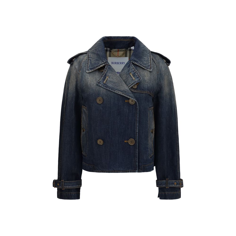 Blue Cotton Denim Jacket