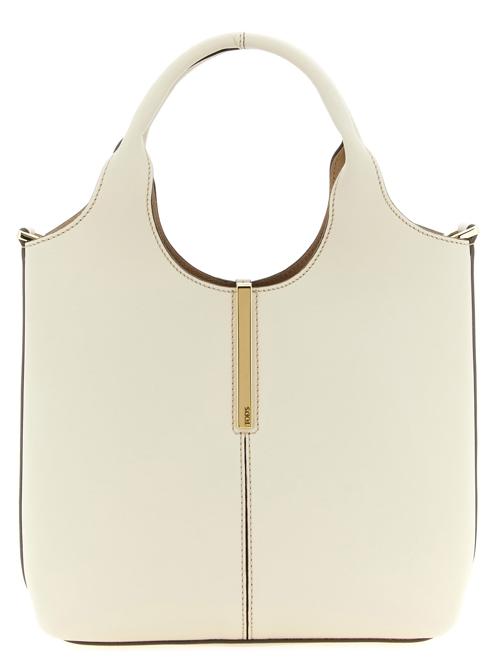 White Calfskin Tote Bag