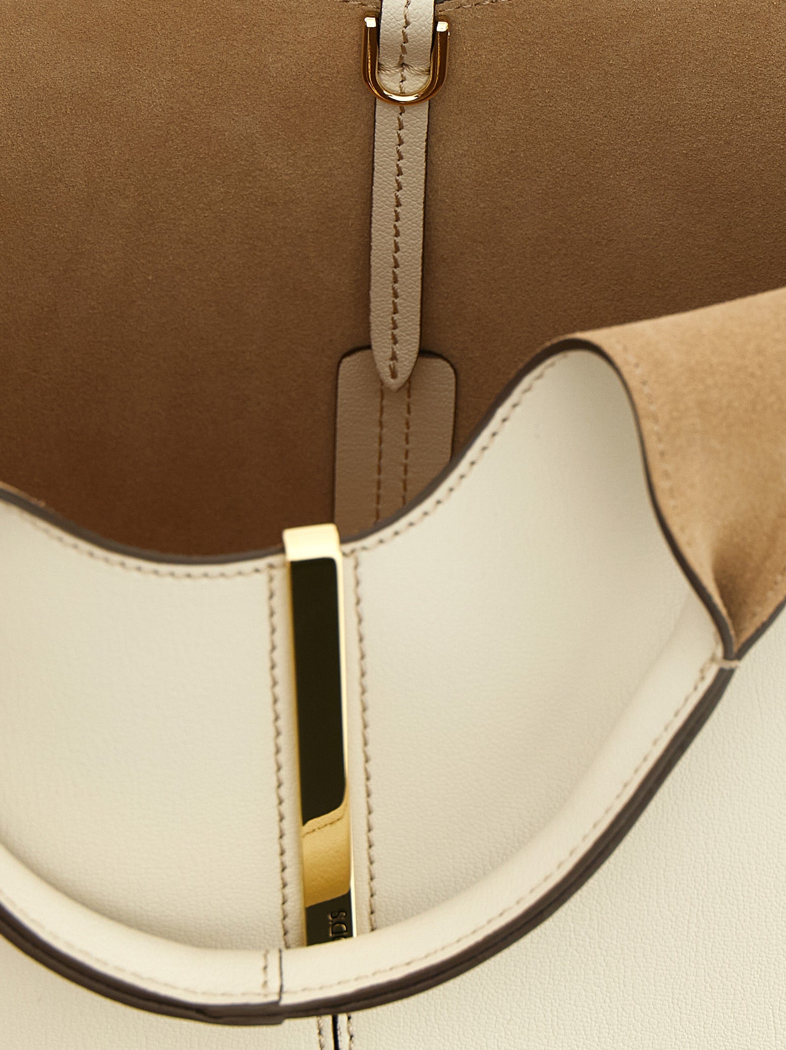 White Calfskin Tote Bag