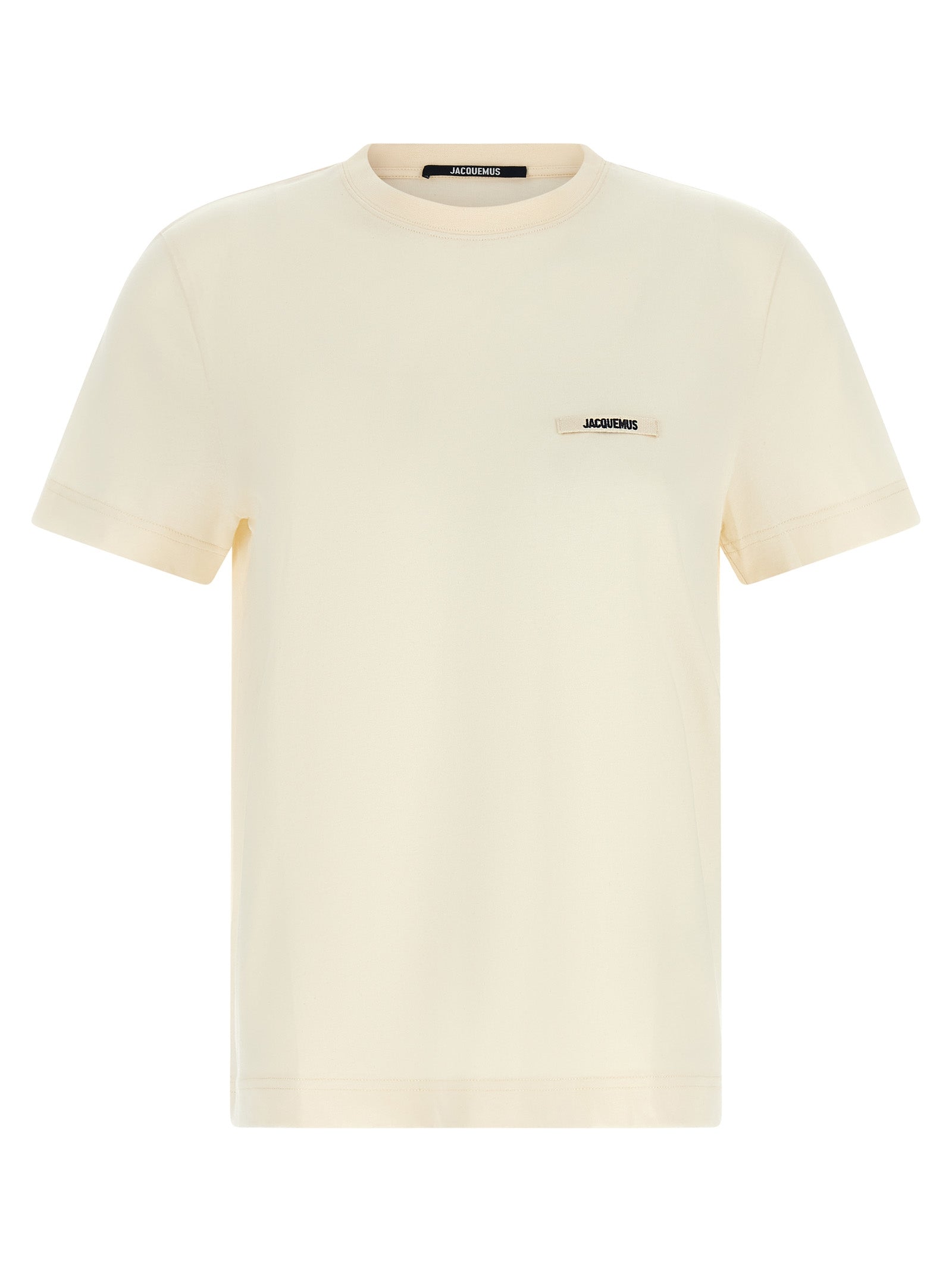 Beige Cotton T-Shirt