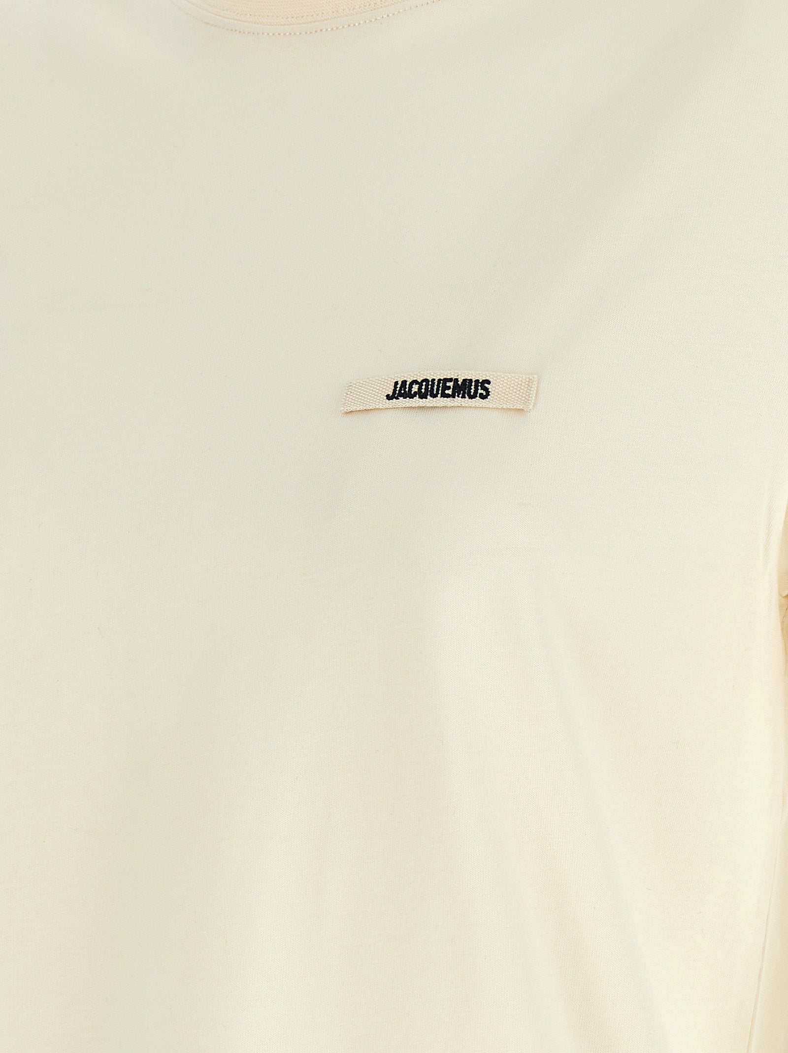 Beige Cotton T-Shirt
