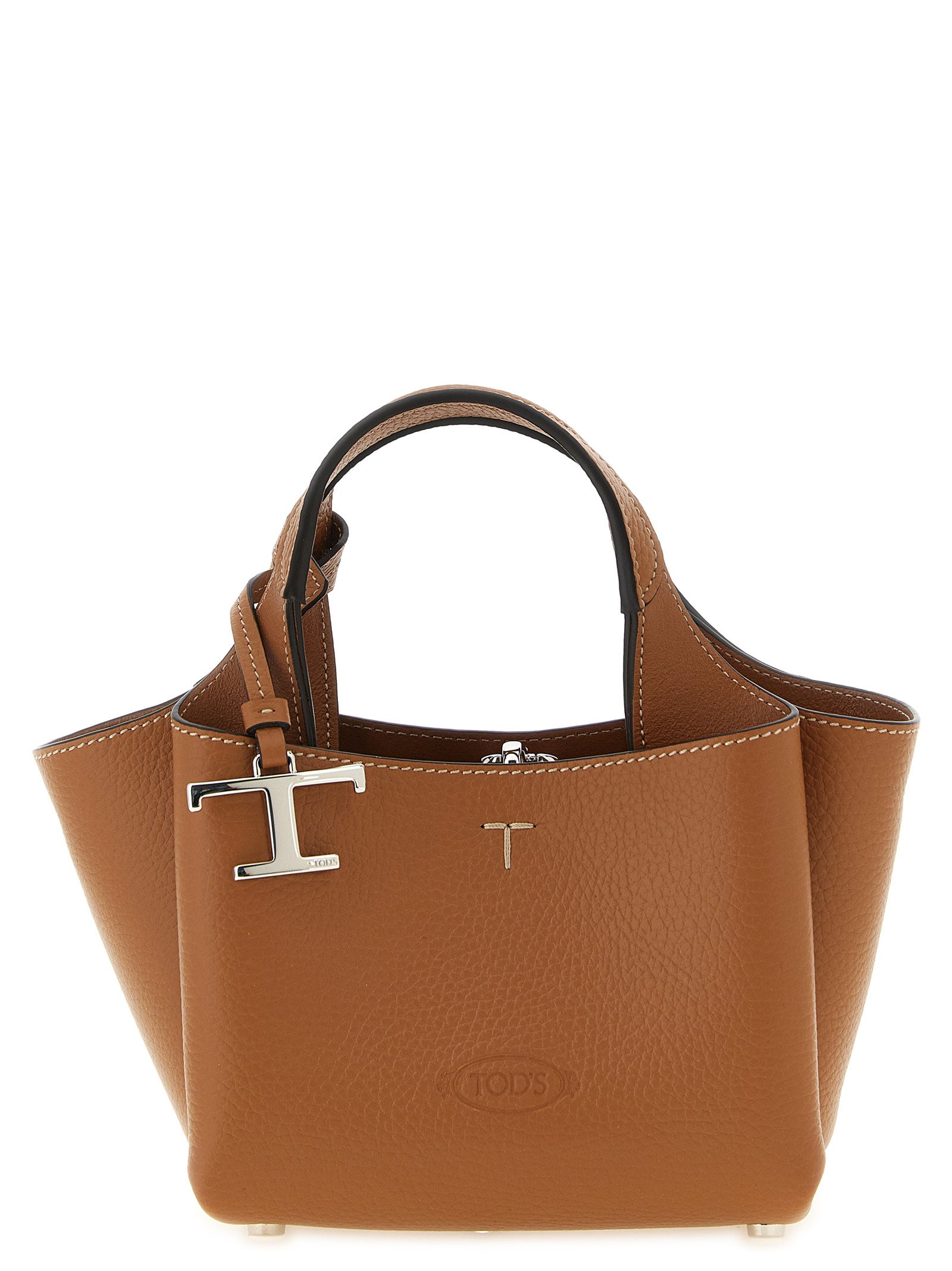 Brown Calfskin Handbag