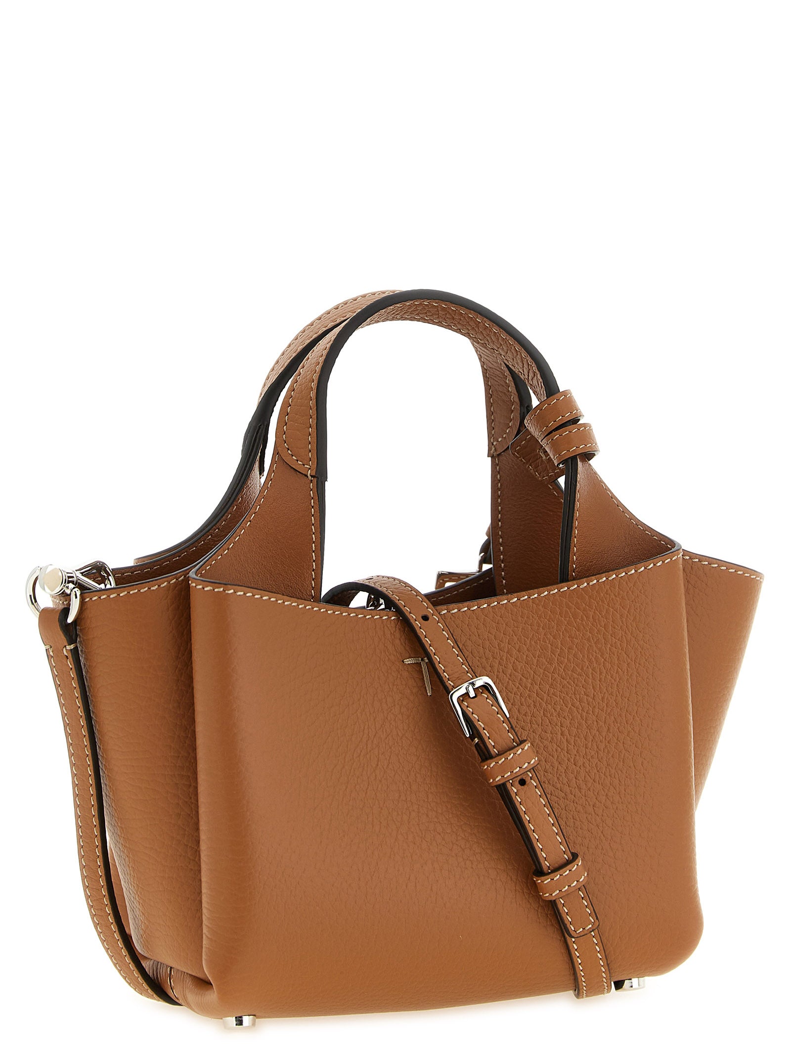 Brown Calfskin Handbag