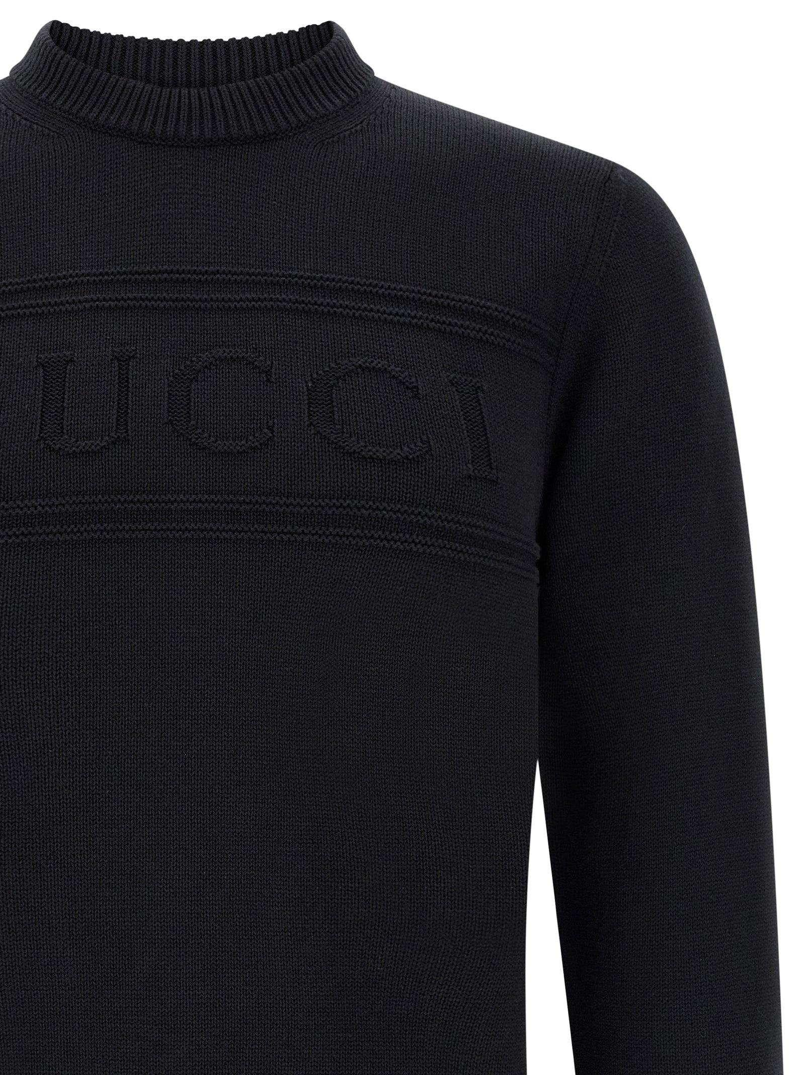 Black Cotton Cardigan